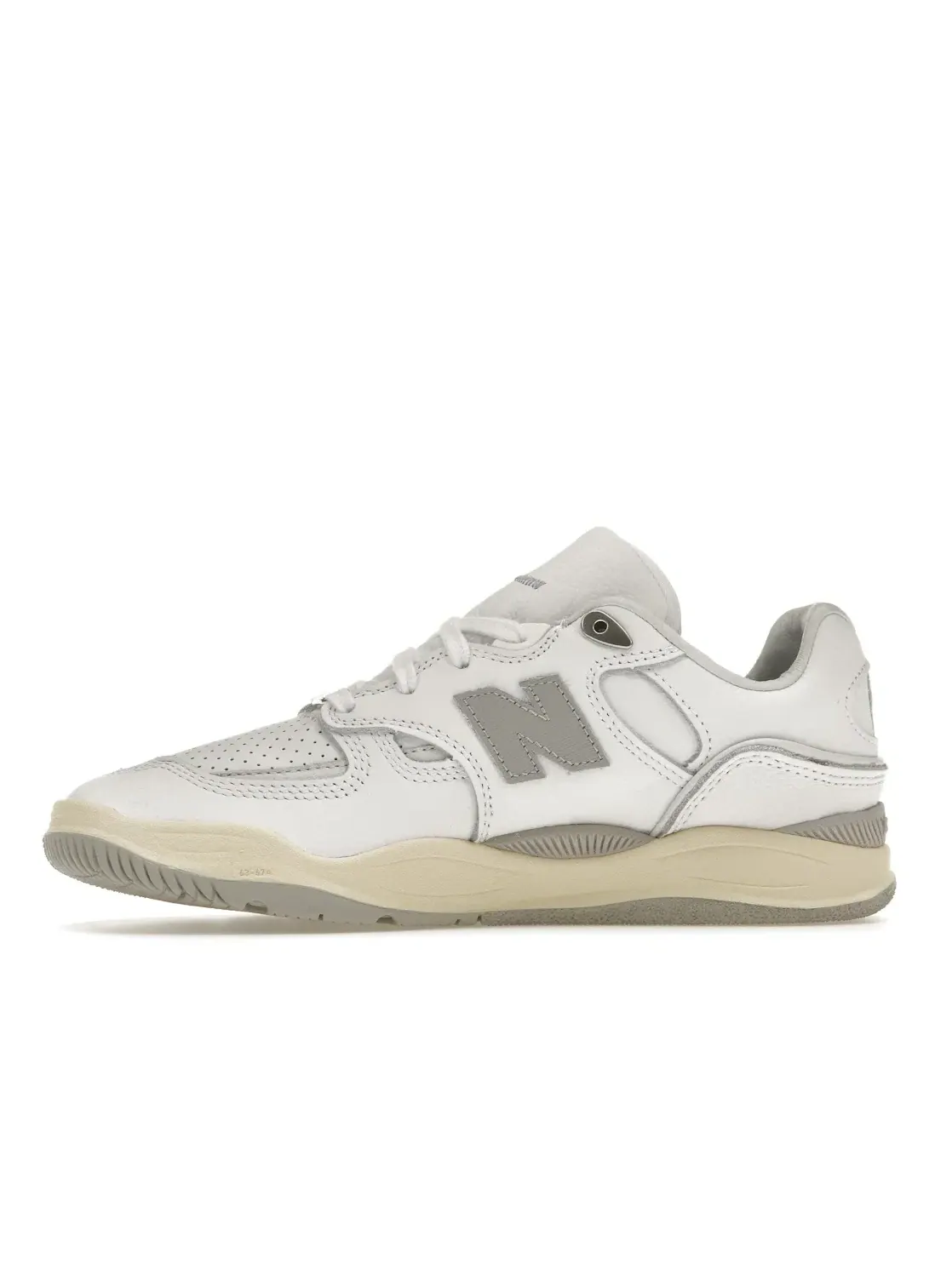 Мужские кроссовки с низким профилем New Balance Numeric 1010 Tiago Lemos Rone — изображение 3 из 4, белый/серый