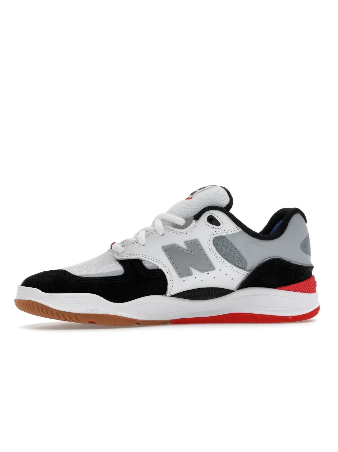 Мужские кроссовки с дизайном от Tiago Lemos x Kawhi Leonard New Balance Numeric 1010 — изображение 3 из 4, белый черный