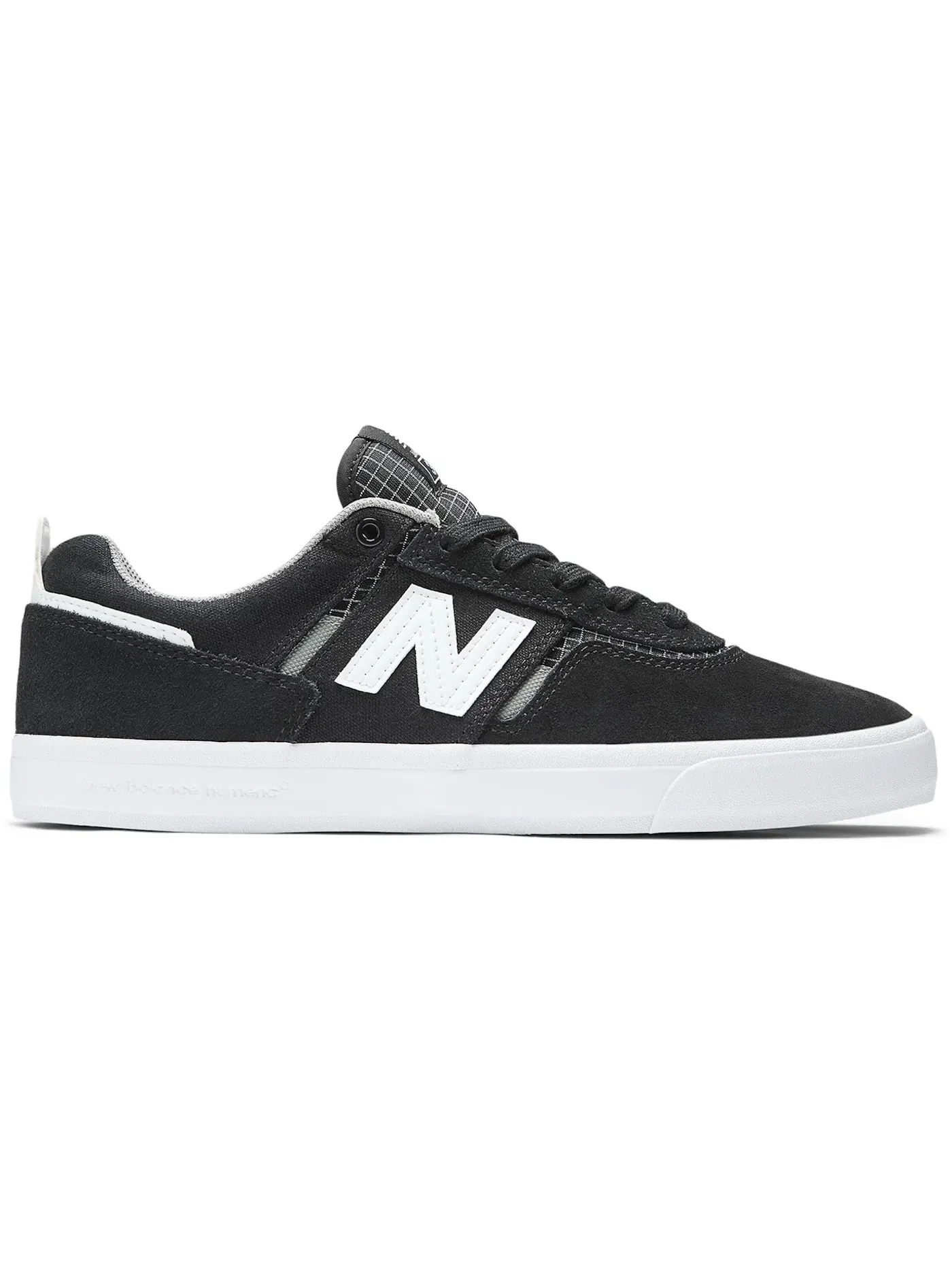 Мужские кроссовки с длинным шнурком New Balance Numeric 306 — изображение 1 из 1, черный/белый