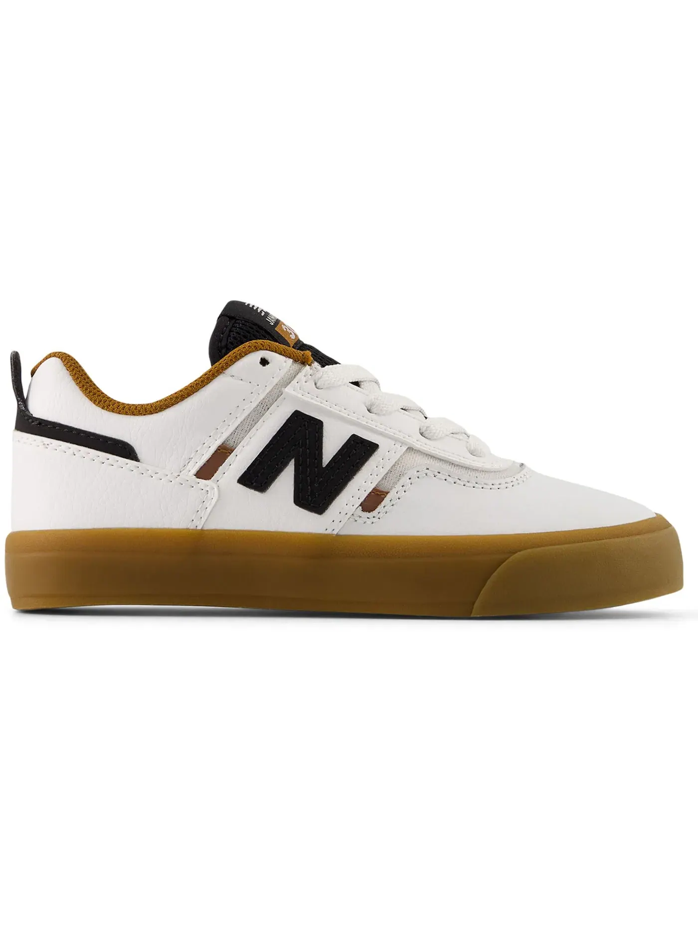 Детские кроссовки с замшей Нью Бэланс Ньюмэрик 306 New Balance — изображение 1 из 1, белый/черный