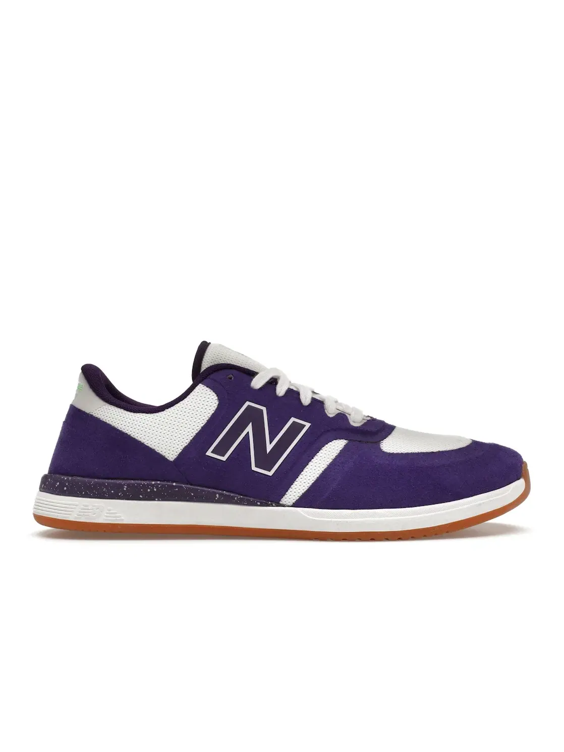 Мужские кроссовки для скейтбординга New Balance Numeric 420 — изображение 1 из 4, белый/фиолетовый