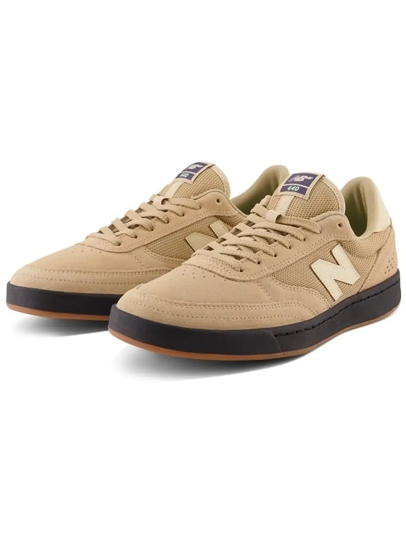 Мужские кроссовки New Balance Numeric 440 — изображение 2 из 4, бежевый/черный