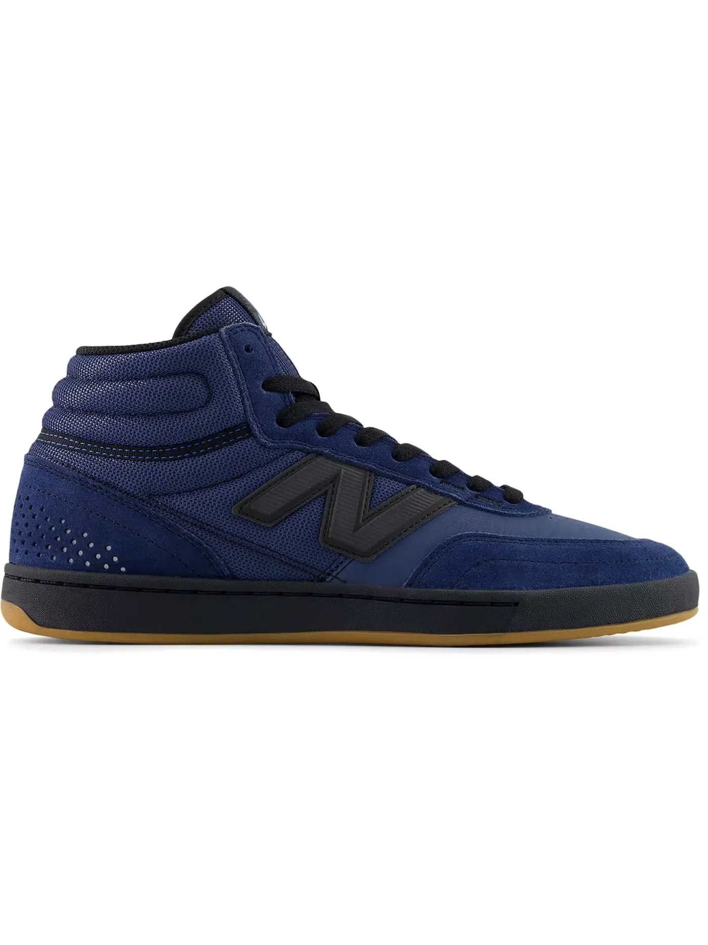 Мужские кроссовки высокие с принтом New Balance Numeric 440 High v2 — изображение 1 из 1, винтажный индиго черный