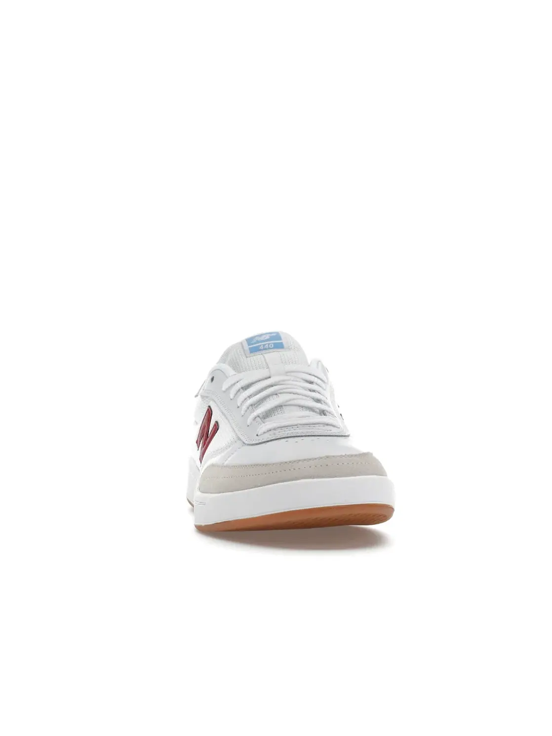 Мужские кроссовки New Balance Numeric 440 — изображение 2 из 4, белый/красный
