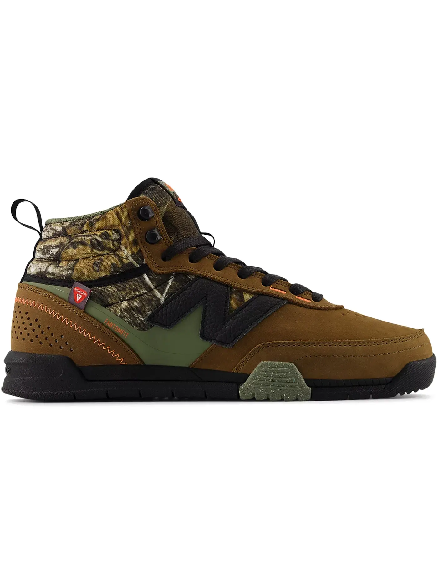 Мужские кроссовки высокие с камуфляжем New Balance Numeric 440v2 Trail High — изображение 1 из 1, черный