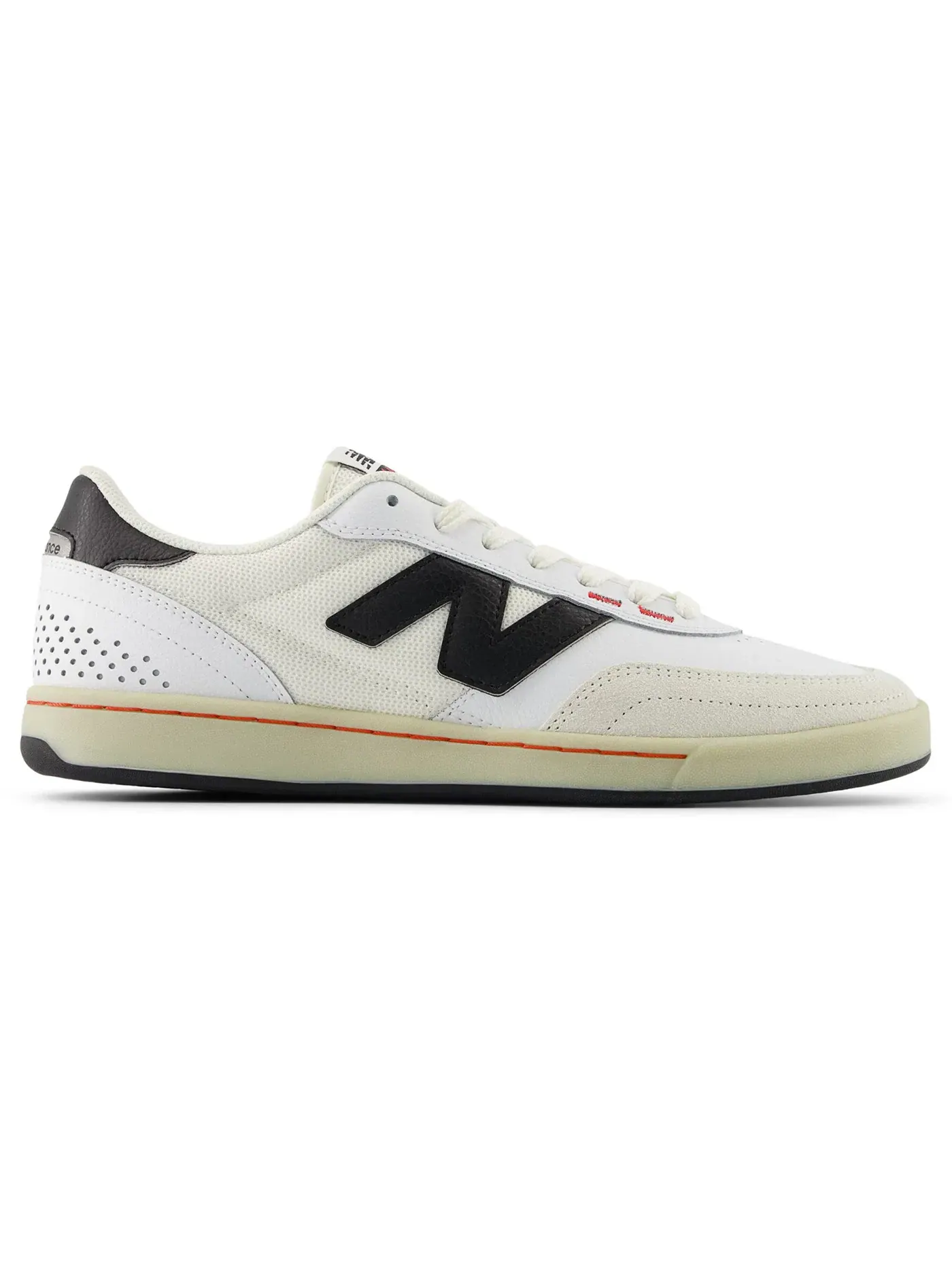 Мужские кроссовки с принтом New Balance Numeric 440v2 New Balance — изображение 1 из 1, белый/черный
