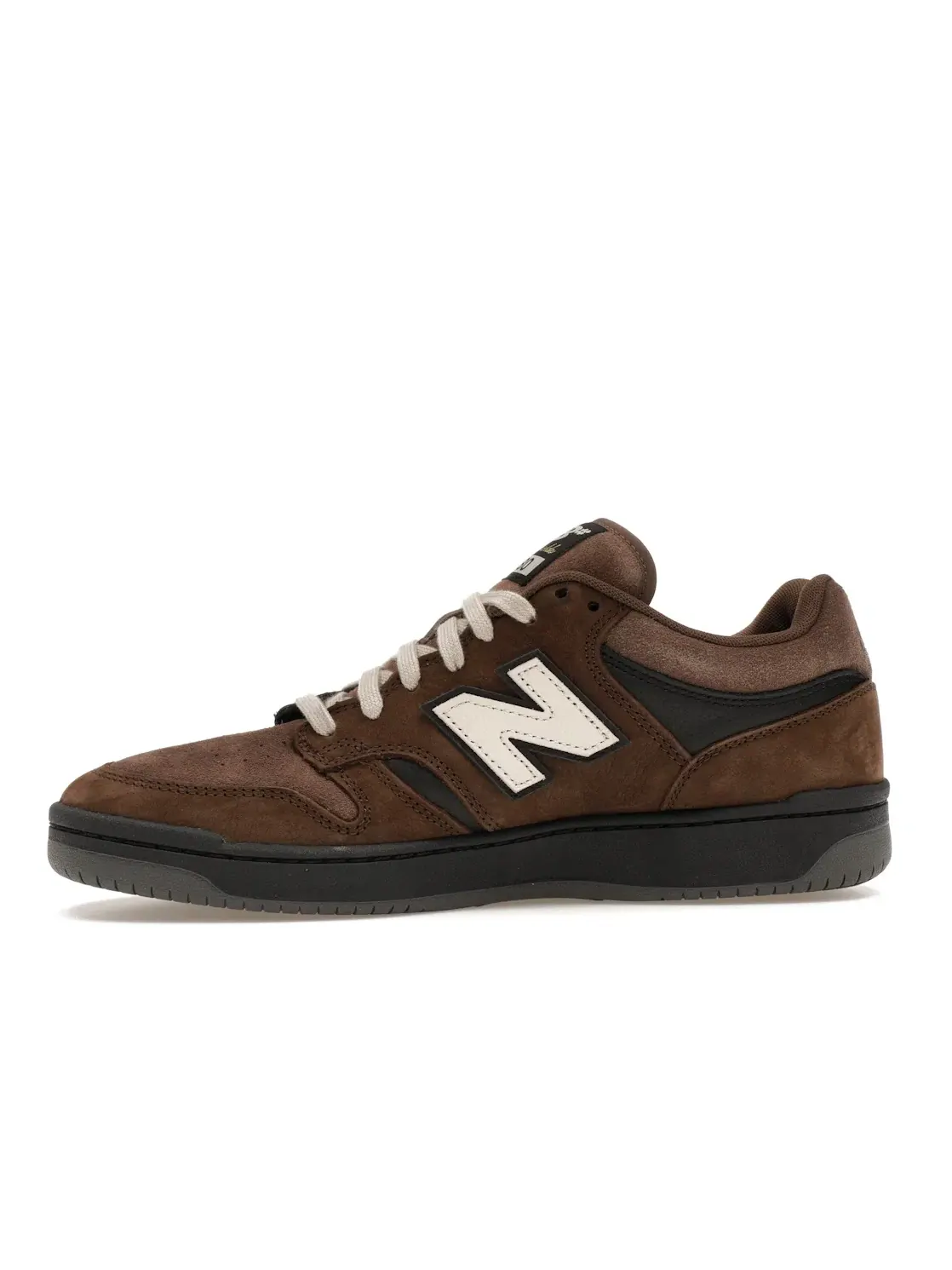 Мужские кроссовки замшевые New Balance 480 — изображение 3 из 4, бежевый