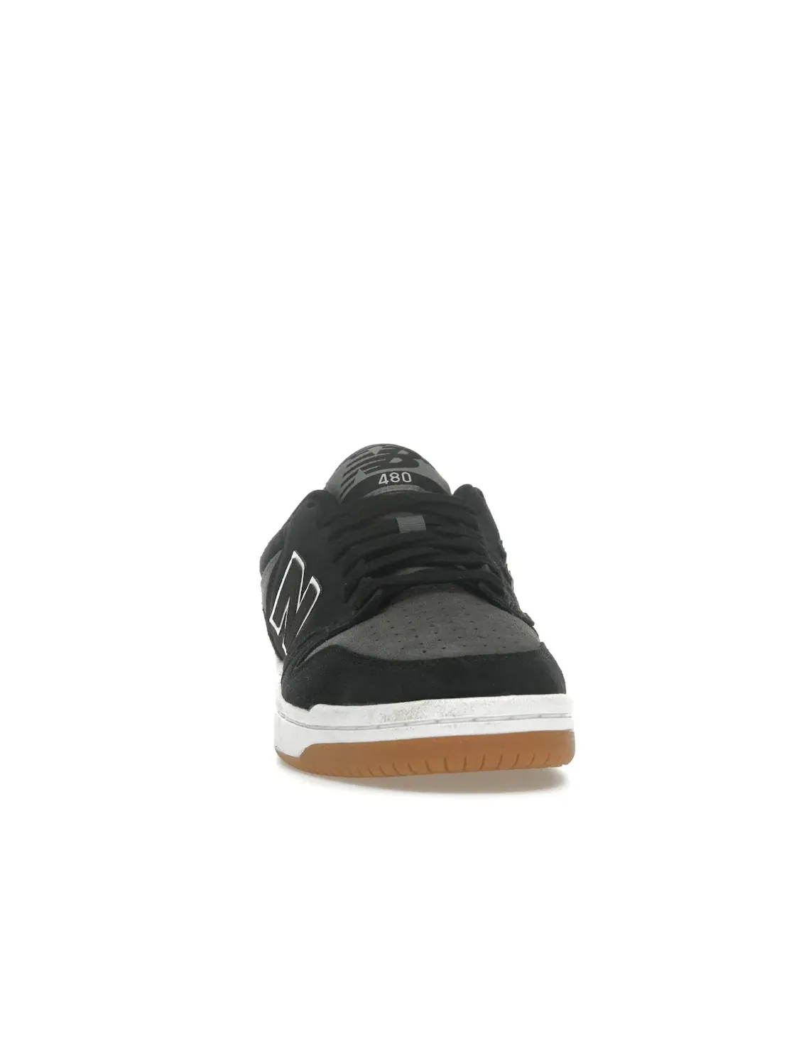 Мужские кроссовки для скейтбординга New Balance Numeric 480 — изображение 2 из 4, черный/серый