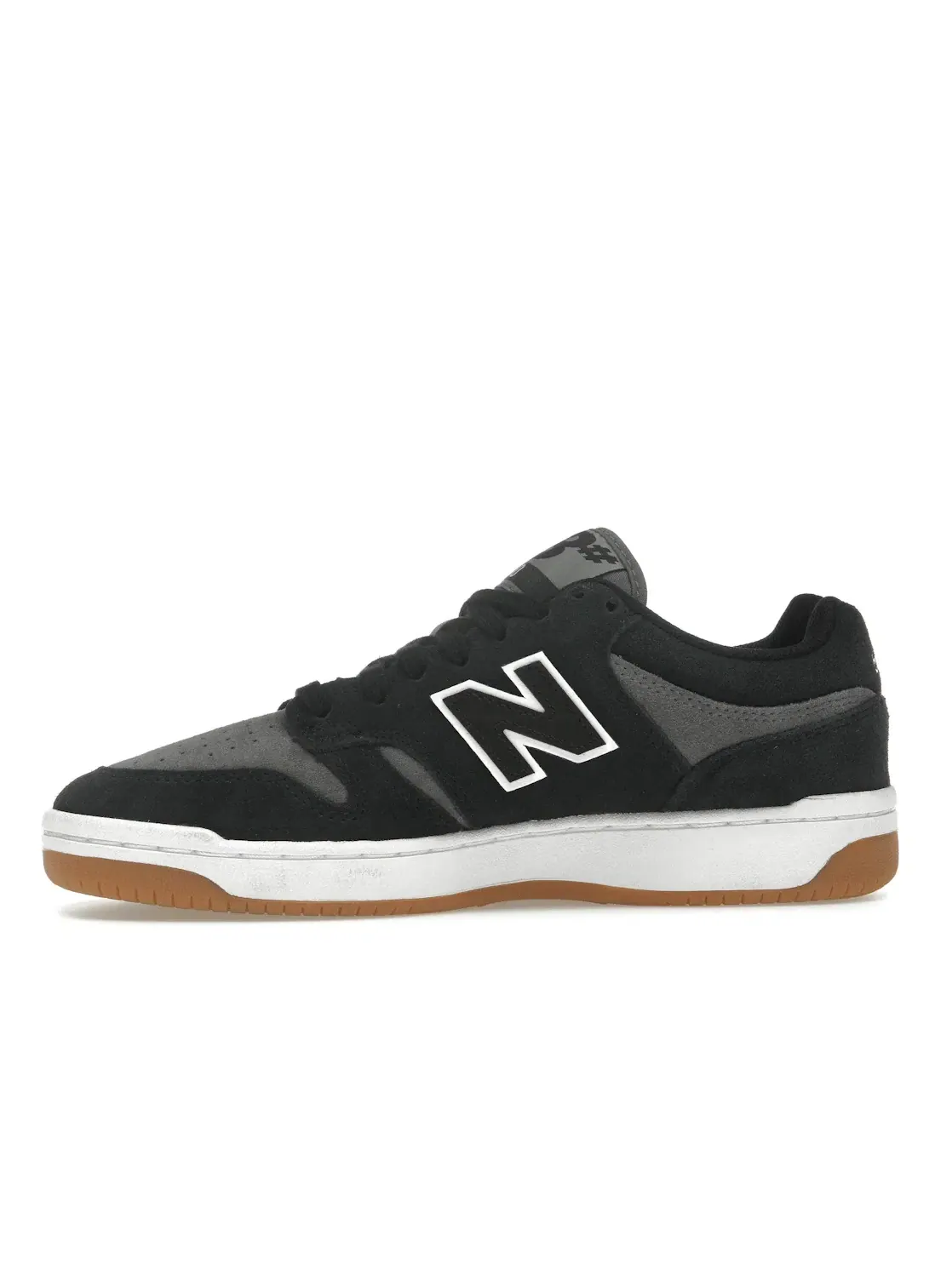 Мужские кроссовки для скейтбординга New Balance Numeric 480 — изображение 3 из 4, черный/серый
