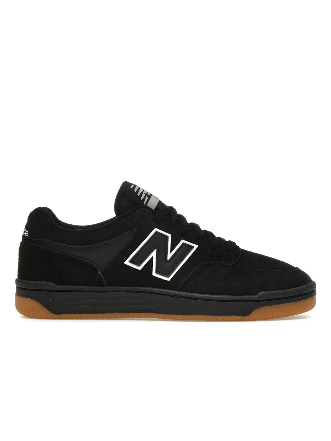 Мужские кроссовки для скейтбординга New Balance Numeric 480 — изображение 1 из 4, черный/белый