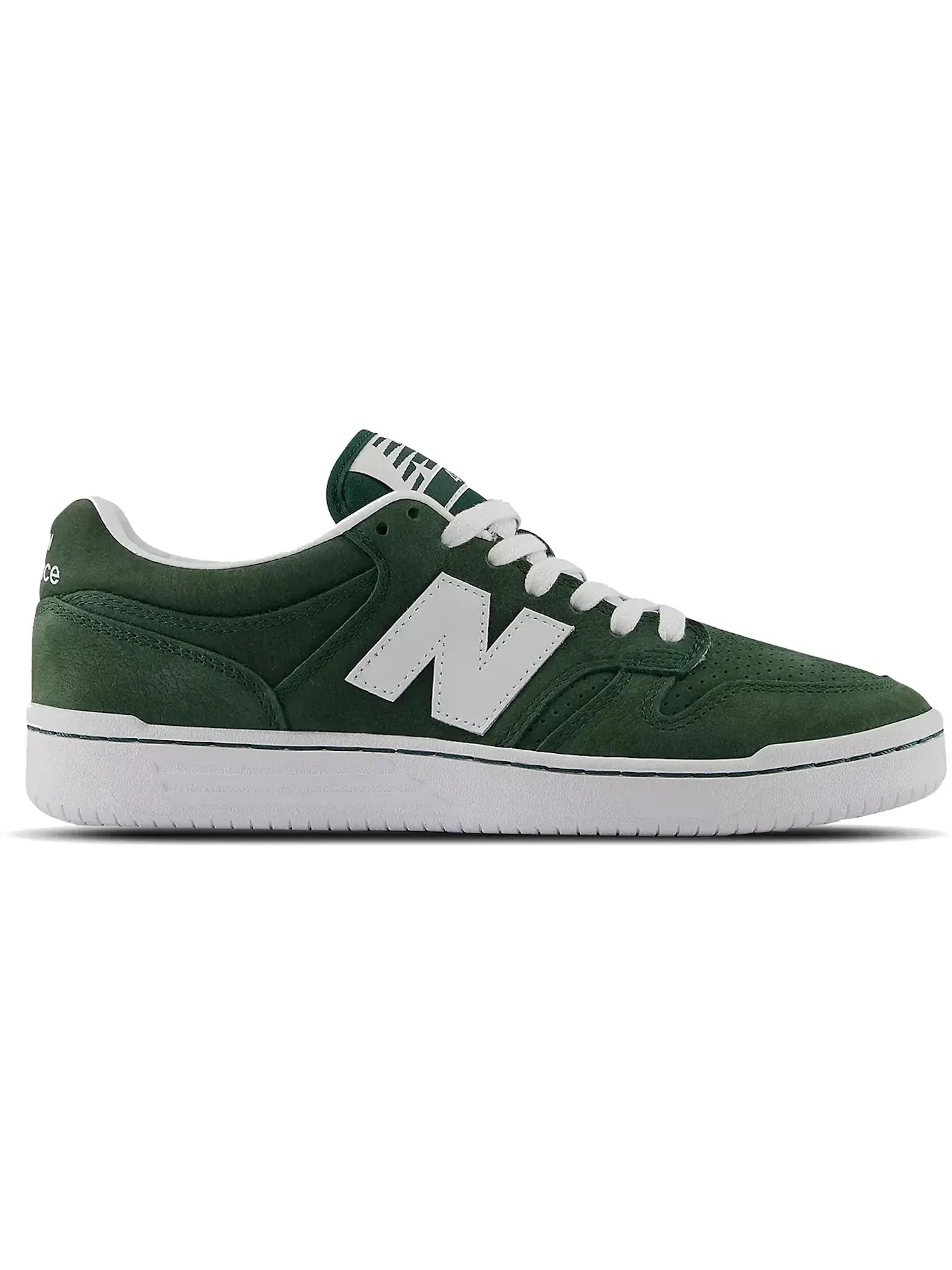 Мужские кроссовки с кожаным верхом New Balance Numeric 480 — изображение 1 из 1, зеленый/белый
