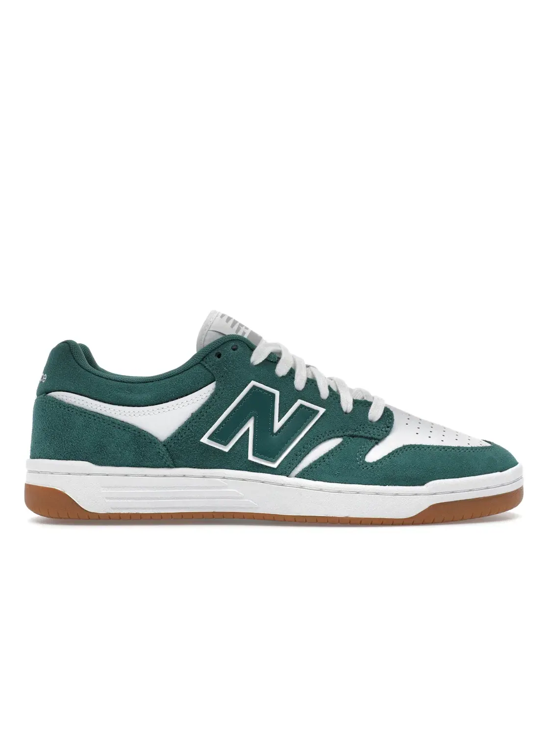 Мужские кроссовки New Balance Numeric 480 — изображение 1 из 4, зеленый/белый