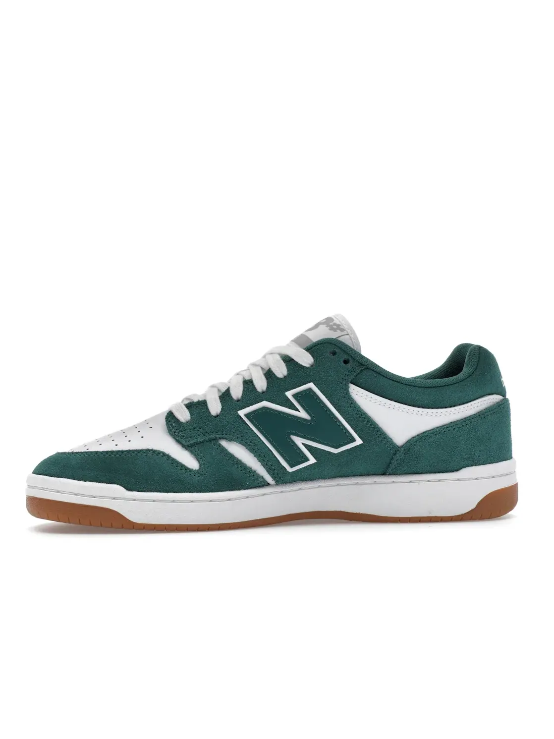 Мужские кроссовки New Balance Numeric 480 — изображение 3 из 4, зеленый/белый