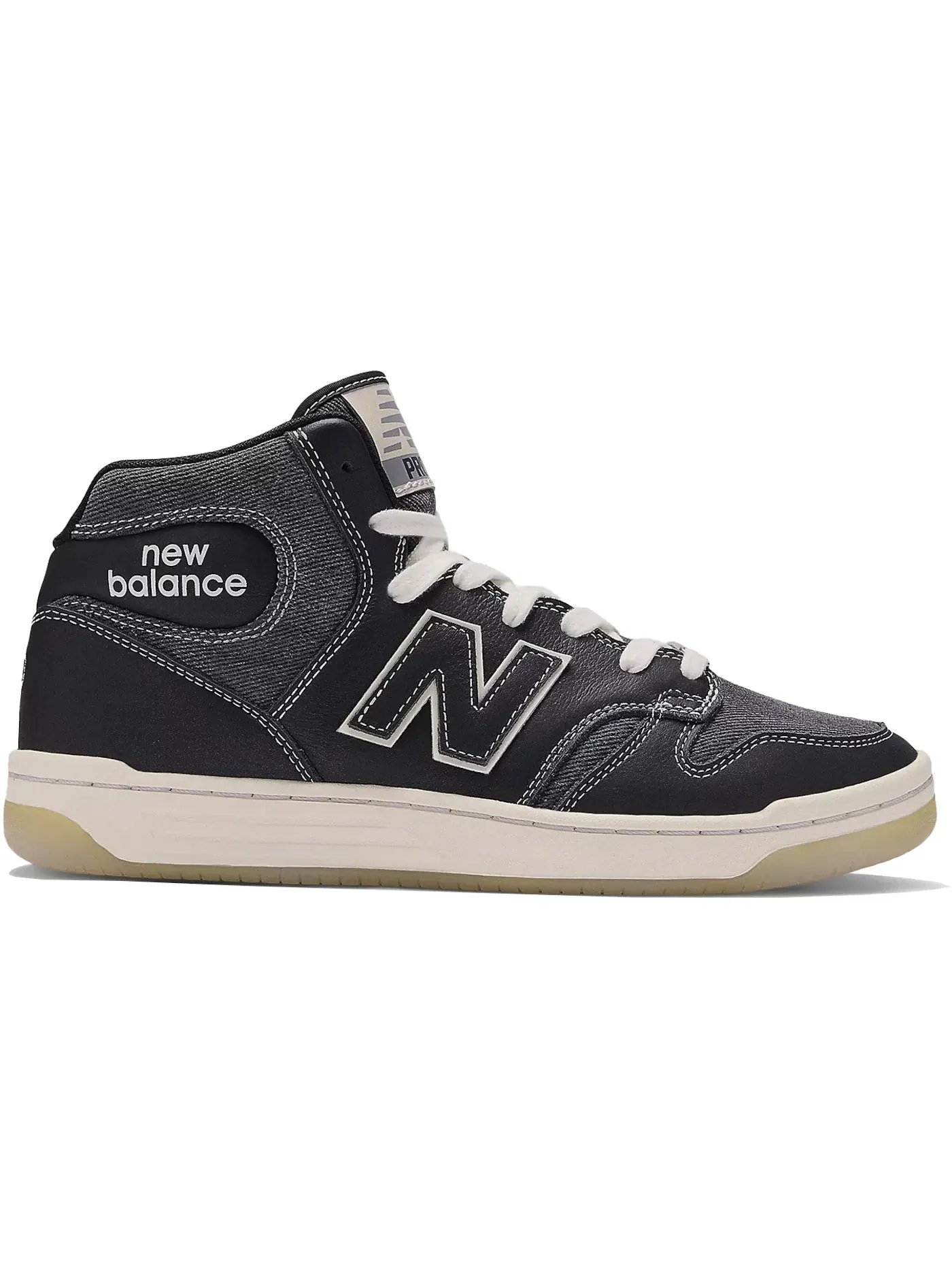 Мужские кроссовки высокие New Balance Numeric 480 High Brooklyn Projects — изображение 1 из 1, черный/белый