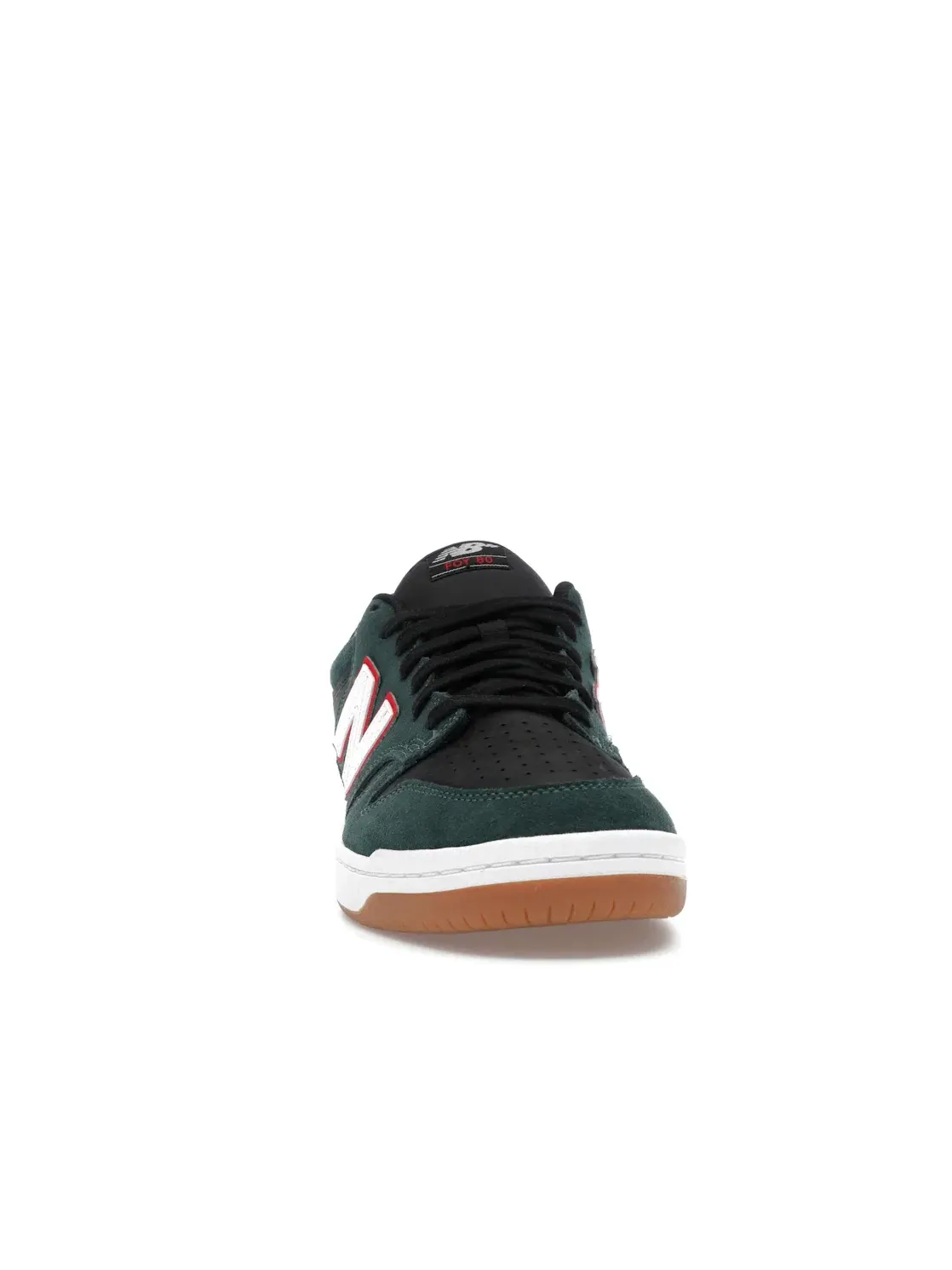 Мужские кроссовки с замшевым верхом New Balance Numeric 480 Jamie Foy — изображение 2 из 4, зеленый черный