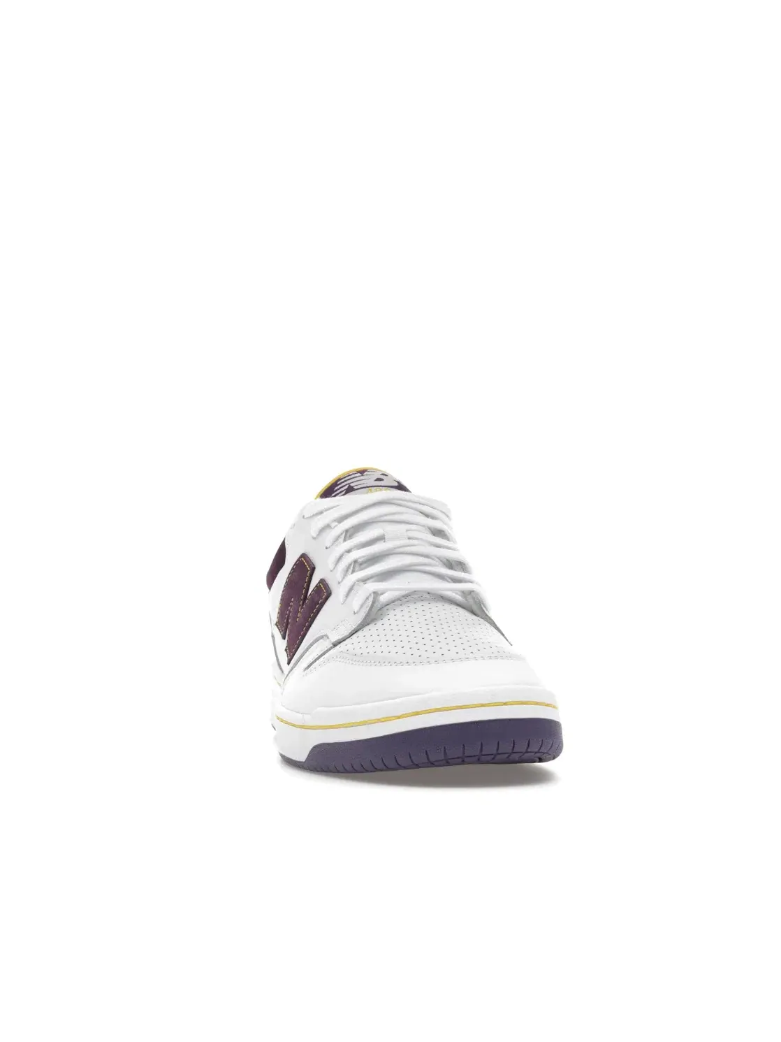 Мужские кроссовки с принтом New Balance Numeric 480 — изображение 2 из 4, белый/фиолетовый