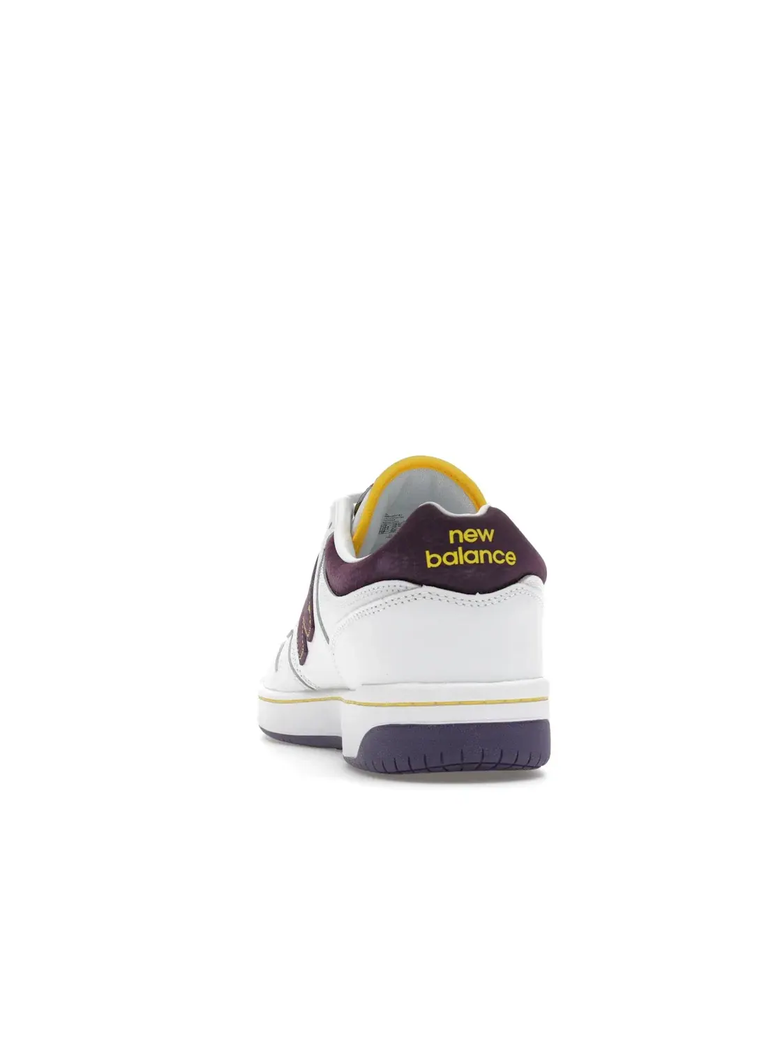 Мужские кроссовки с принтом New Balance Numeric 480 — изображение 4 из 4, белый/фиолетовый