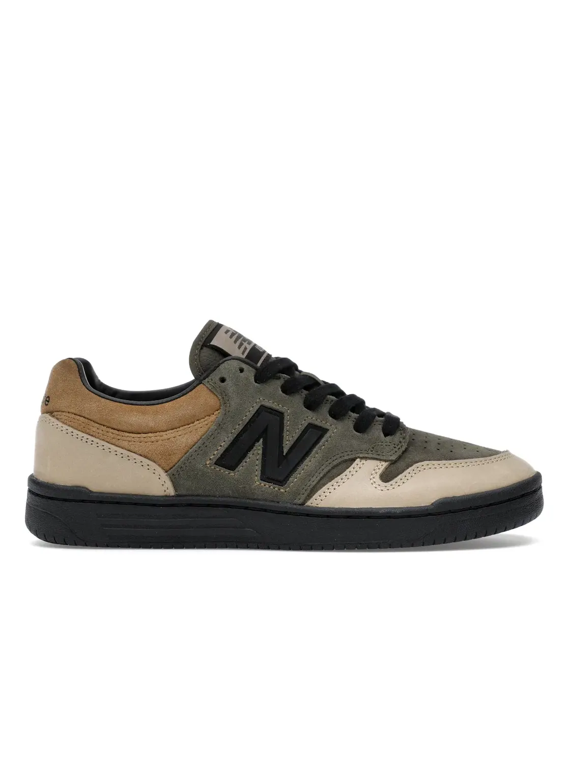 Мужские кроссовки Lifestyle New Balance Numeric 480 — изображение 1 из 4, оливковый бежевый