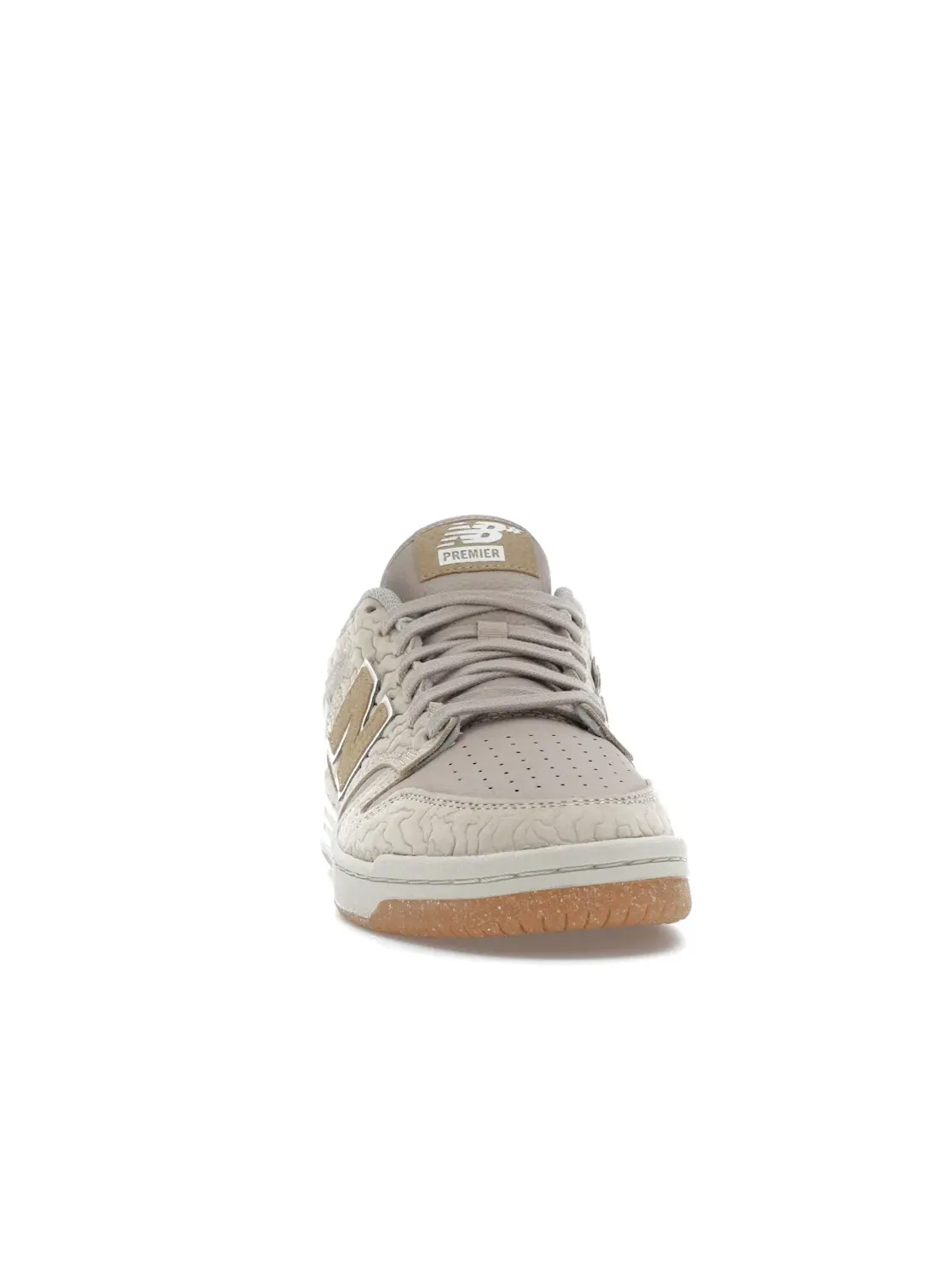 Мужские кроссовки кожаные New Balance Numeric 480 — изображение 2 из 4, кремовый/бежевый