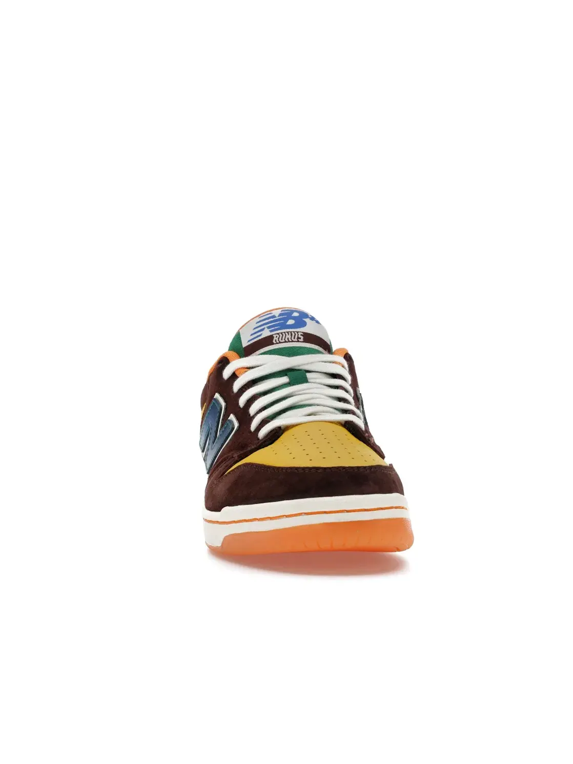 Мужские кроссовки с принтом New Balance Numeric 480 — изображение 2 из 4, коричневый/желтый