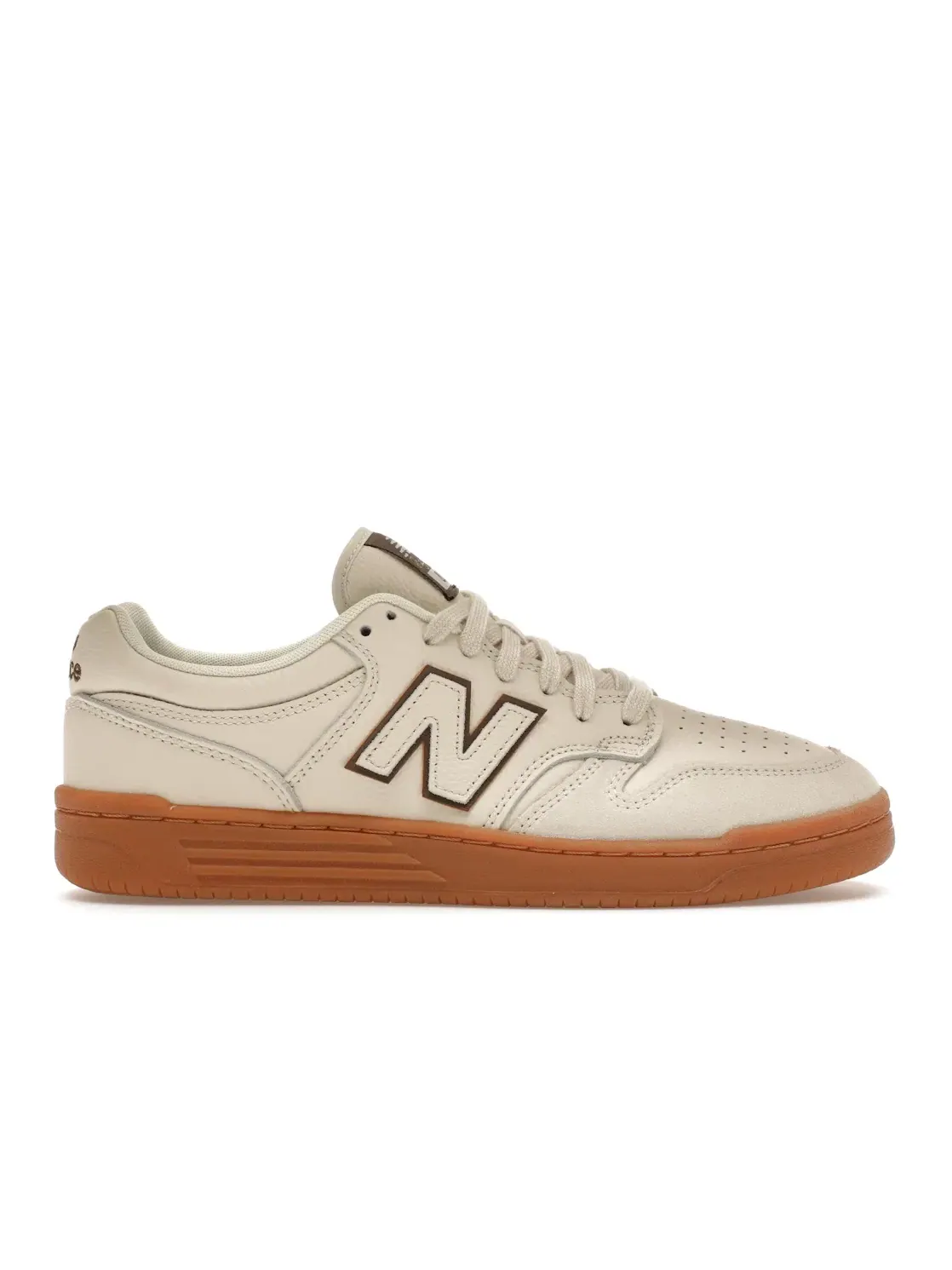 Мужские кроссовки с низким профилем New Balance Numeric 480 — изображение 1 из 4, коричневый