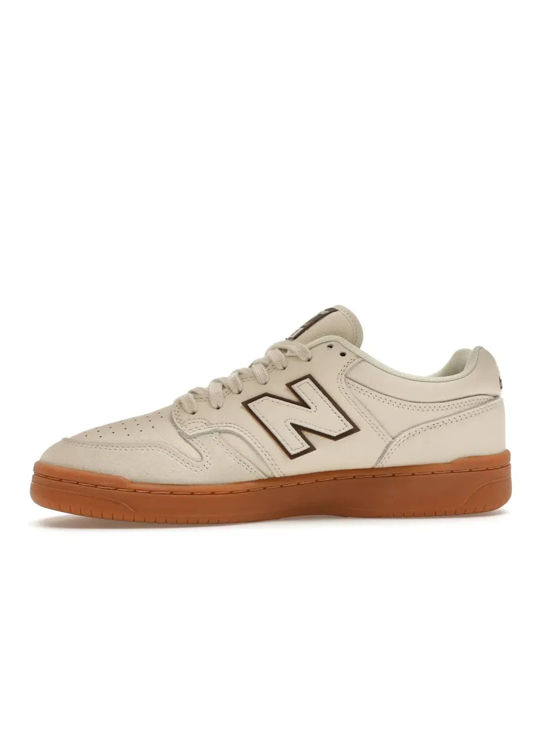 Мужские кроссовки с низким профилем New Balance Numeric 480 — изображение 3 из 4, коричневый