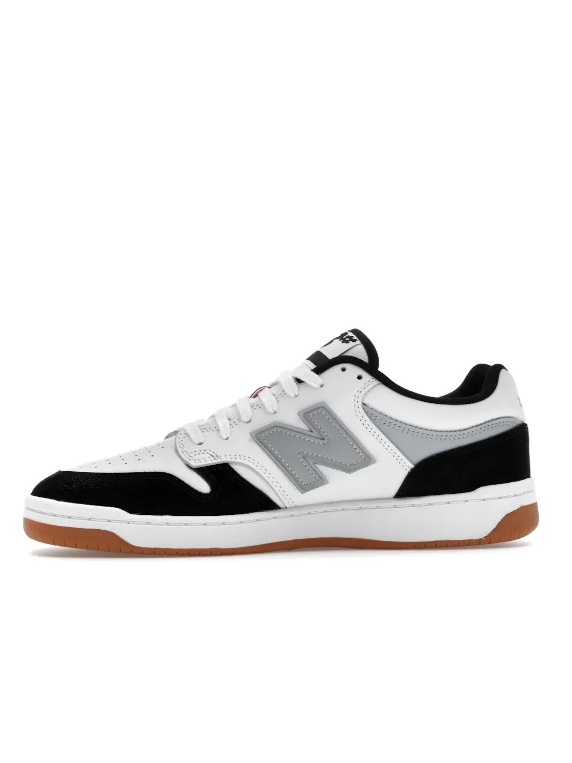 Мужские кроссовки для скейтбординга New Balance Numeric 480 — изображение 3 из 4, белый/черный