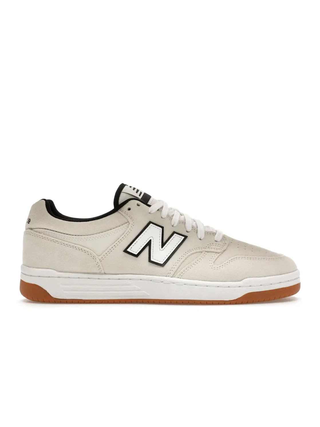 Мужские кроссовки для скейтбординга New Balance Numeric 480 — изображение 1 из 4, белый/черный