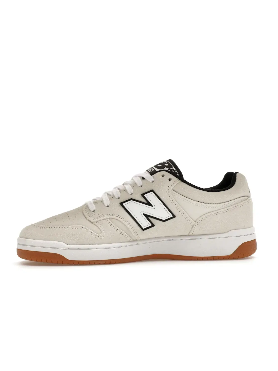 Мужские кроссовки для скейтбординга New Balance Numeric 480 — изображение 3 из 4, белый/черный