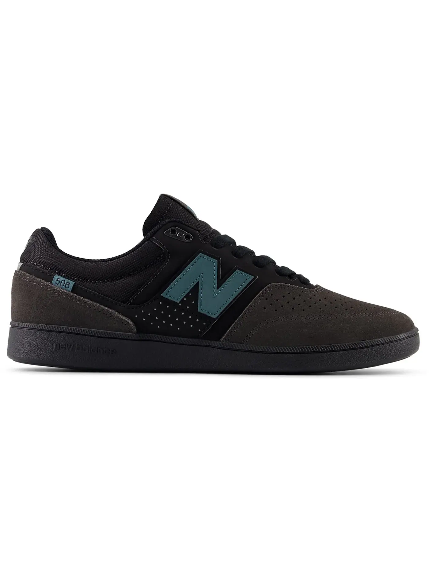 Мужские кроссовки с замшевым верхом New Balance Numeric 508 New Balance — изображение 1 из 1, черный