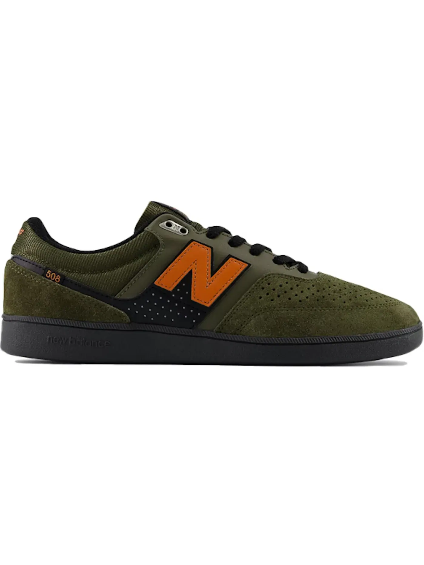 Мужские кроссовки Lifestyle New Balance Numeric 508 — изображение 1 из 1, оливковый/оранжевый