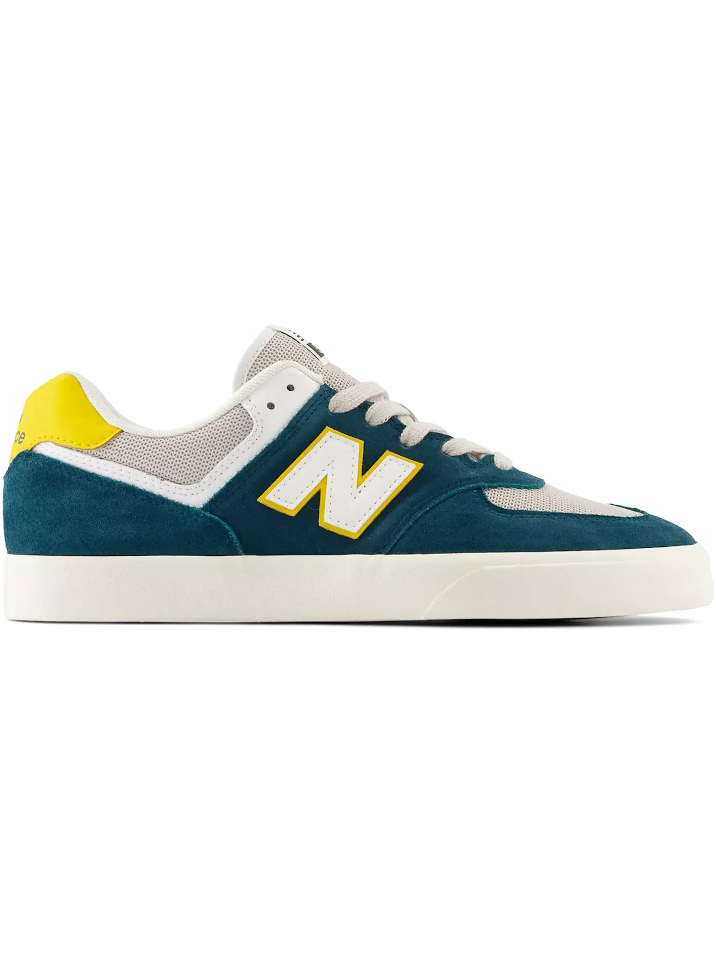 Мужские кроссовки с замшевым верхом New Balance Numeric 574 Vulc, Deep Ocean/Sunflower — изображение 1 из 1