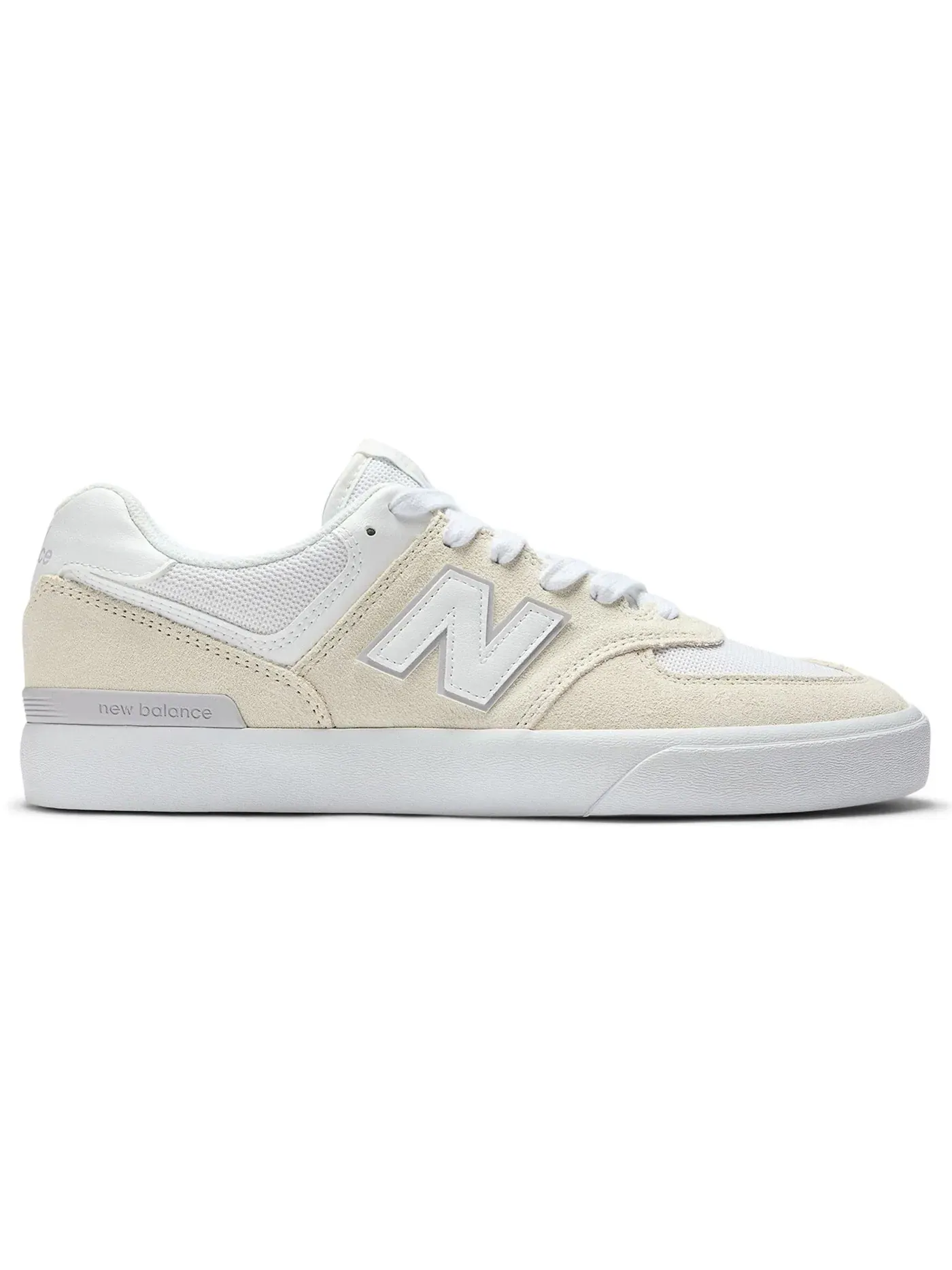 Мужские кроссовки с вулканизированной подошвой New Balance Numeric 574 Vulc — изображение 1 из 1, белый