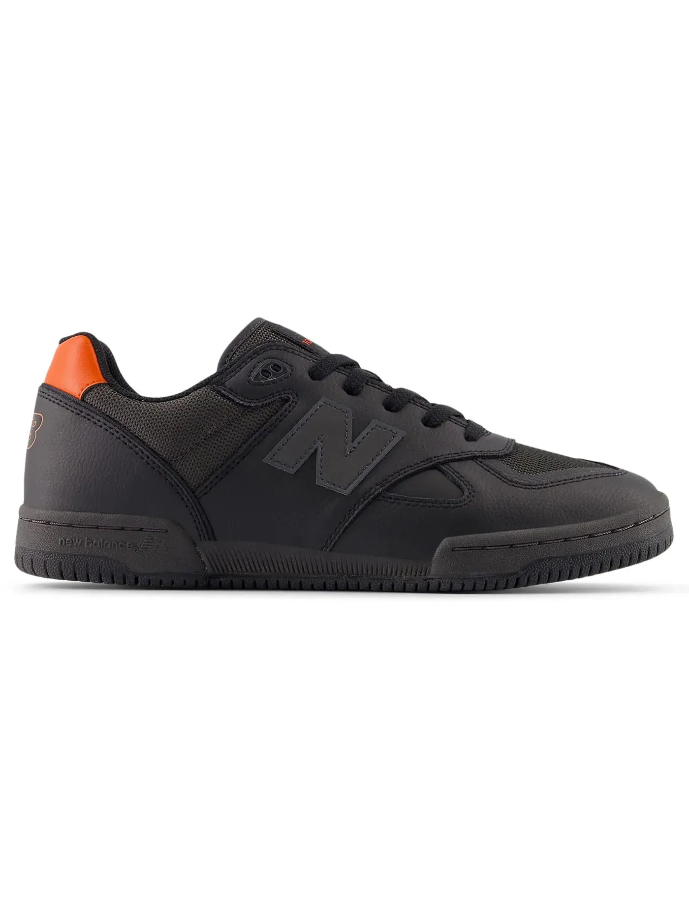 Мужские кроссовки New Balance Numeric 600 — изображение 1 из 1, черный/оранжевый
