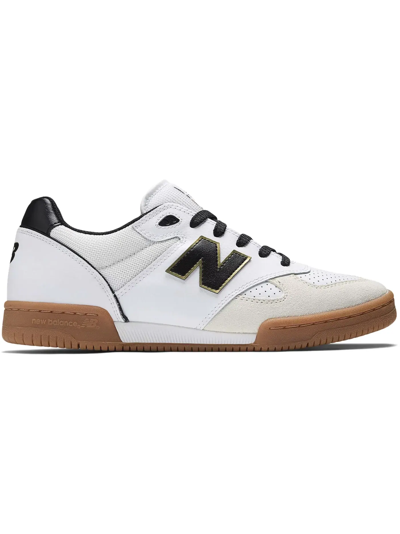 Мужские кроссовки New Balance Numeric 600 Tom Knox — изображение 1 из 1, белый/черный