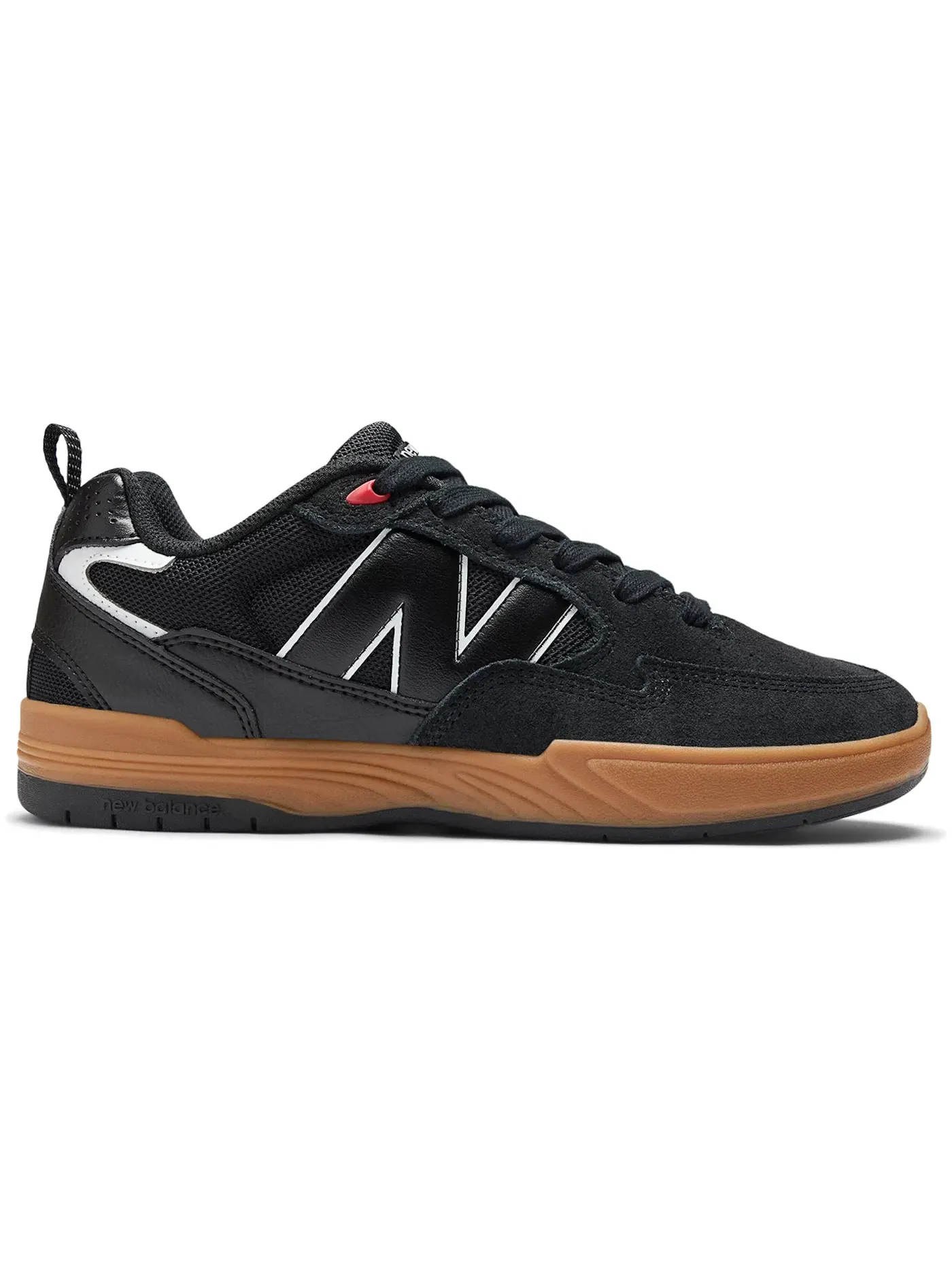 Мужские кроссовки для скейтбординга New Balance Numeric 808 Lite — изображение 1 из 1, черный/белый