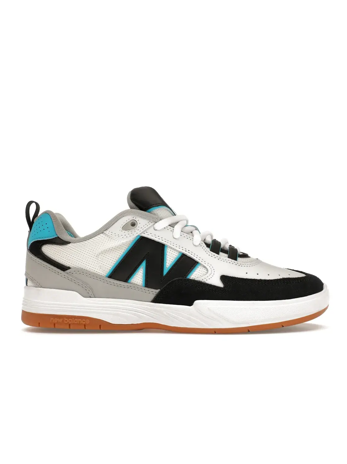 Мужские кроссовки с низким профилем New Balance Numeric 808 Tiago Lemos — изображение 1 из 4, белый/синий