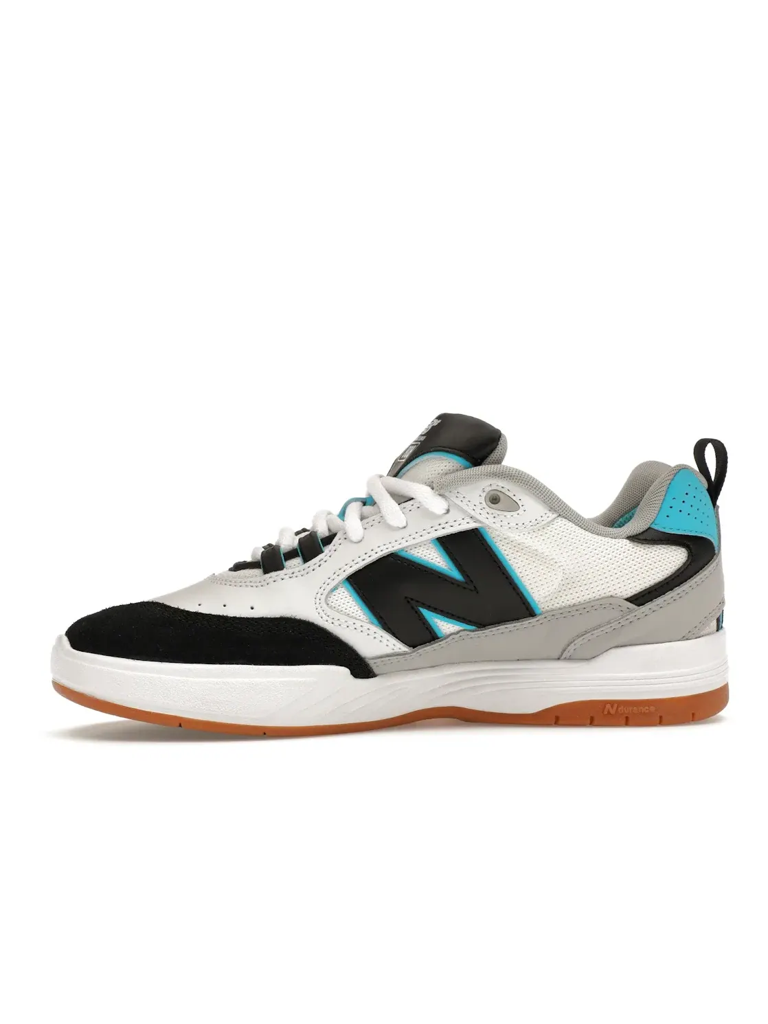 Мужские кроссовки с низким профилем New Balance Numeric 808 Tiago Lemos — изображение 3 из 4, белый/синий