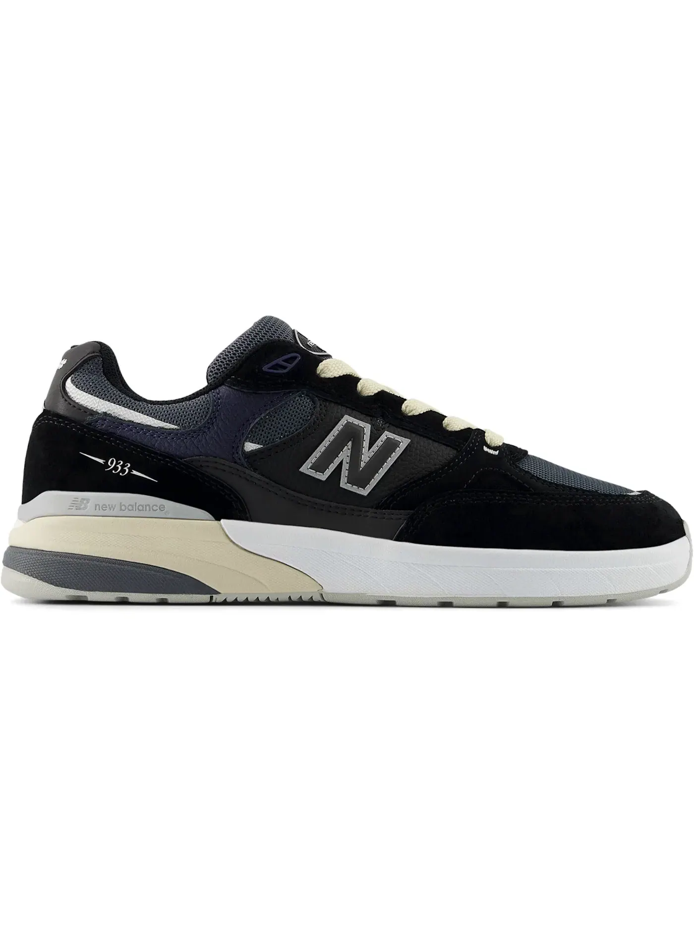 Мужские кроссовки для скейтбординга New Balance Numeric 933 — изображение 1 из 1, черный