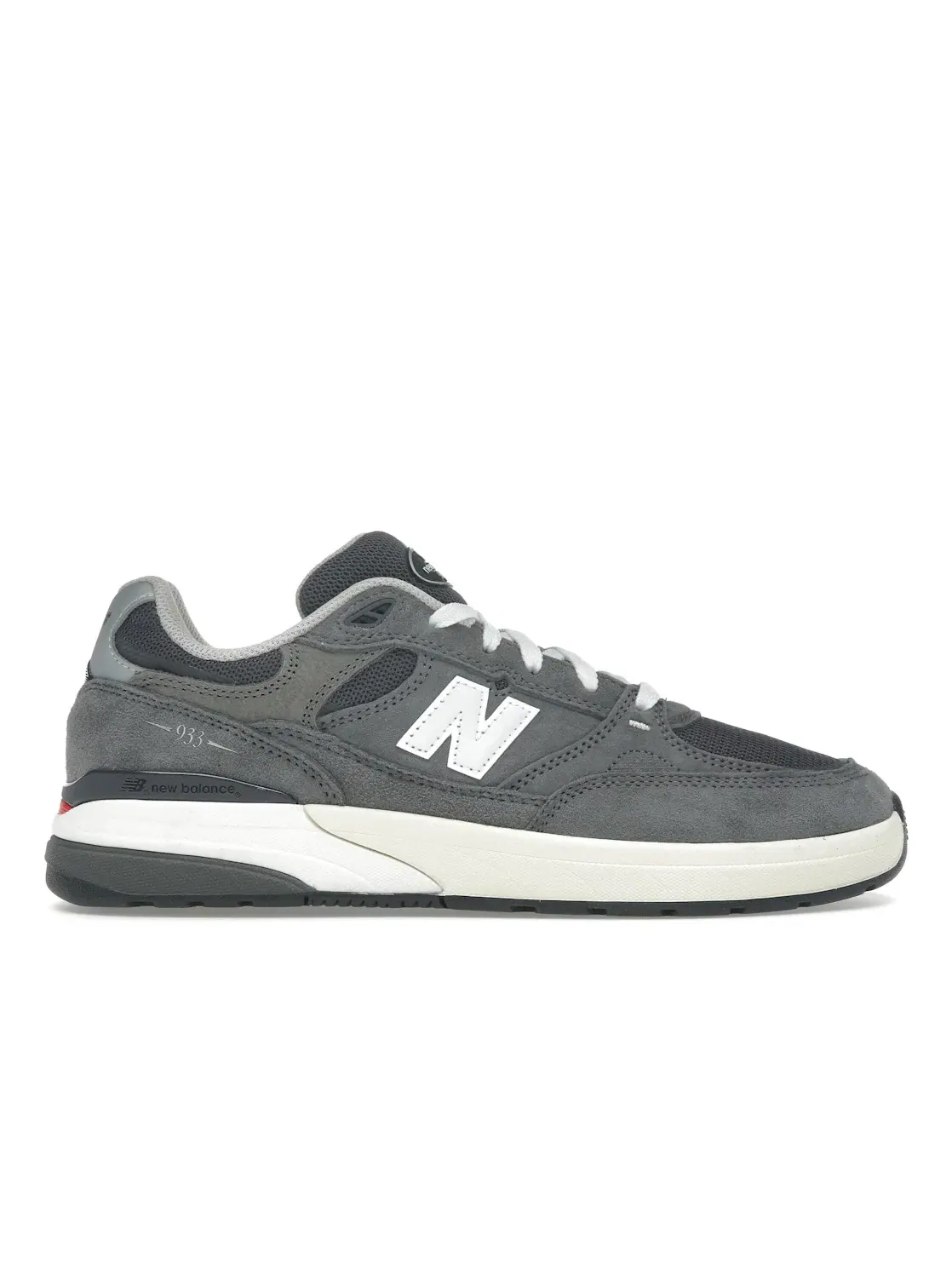 Мужские кроссовки для скейтбординга New Balance Numeric 933 — изображение 1 из 4, серый/серый