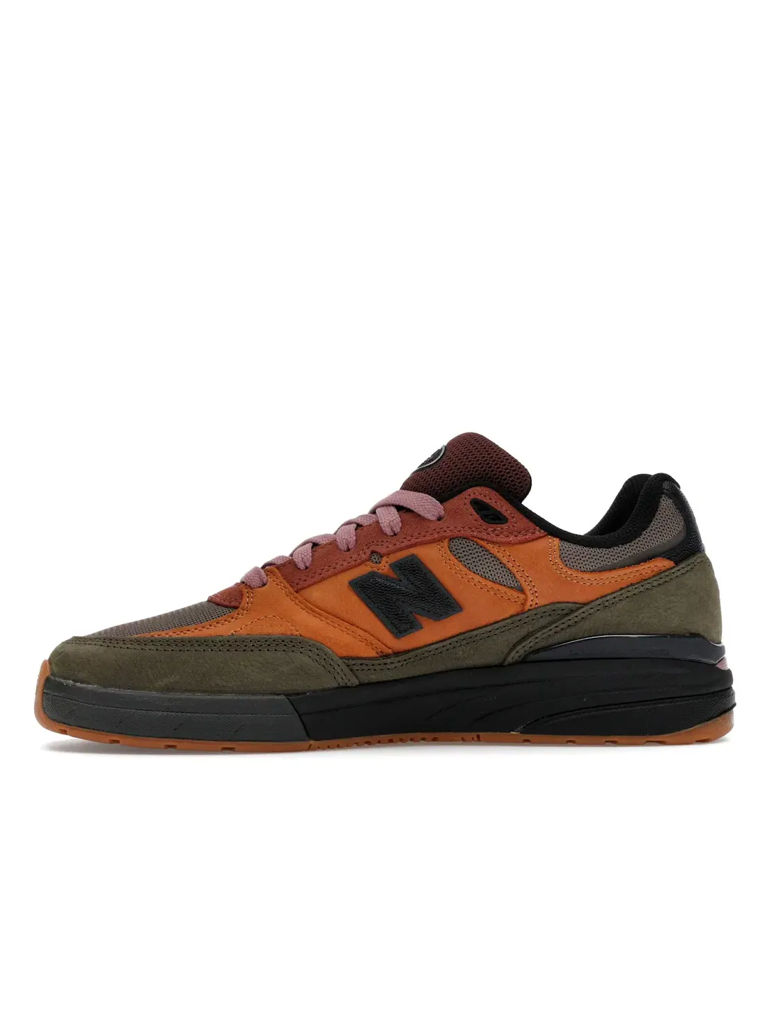 Мужские кроссовки с замшевым верхом New Balance Numeric 933 — изображение 3 из 4, коричневый/розовый