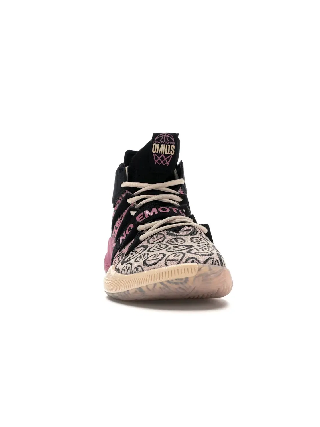Мужские кроссовки для баскетбола New Balance OMN1S — изображение 2 из 4, розовый/черный-бежевый
