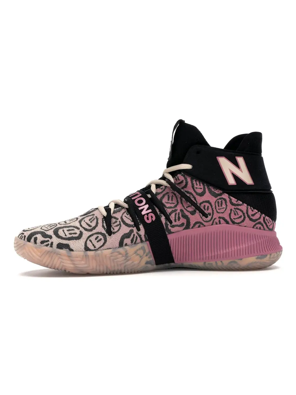 Мужские кроссовки для баскетбола New Balance OMN1S — изображение 3 из 4, розовый/черный-бежевый