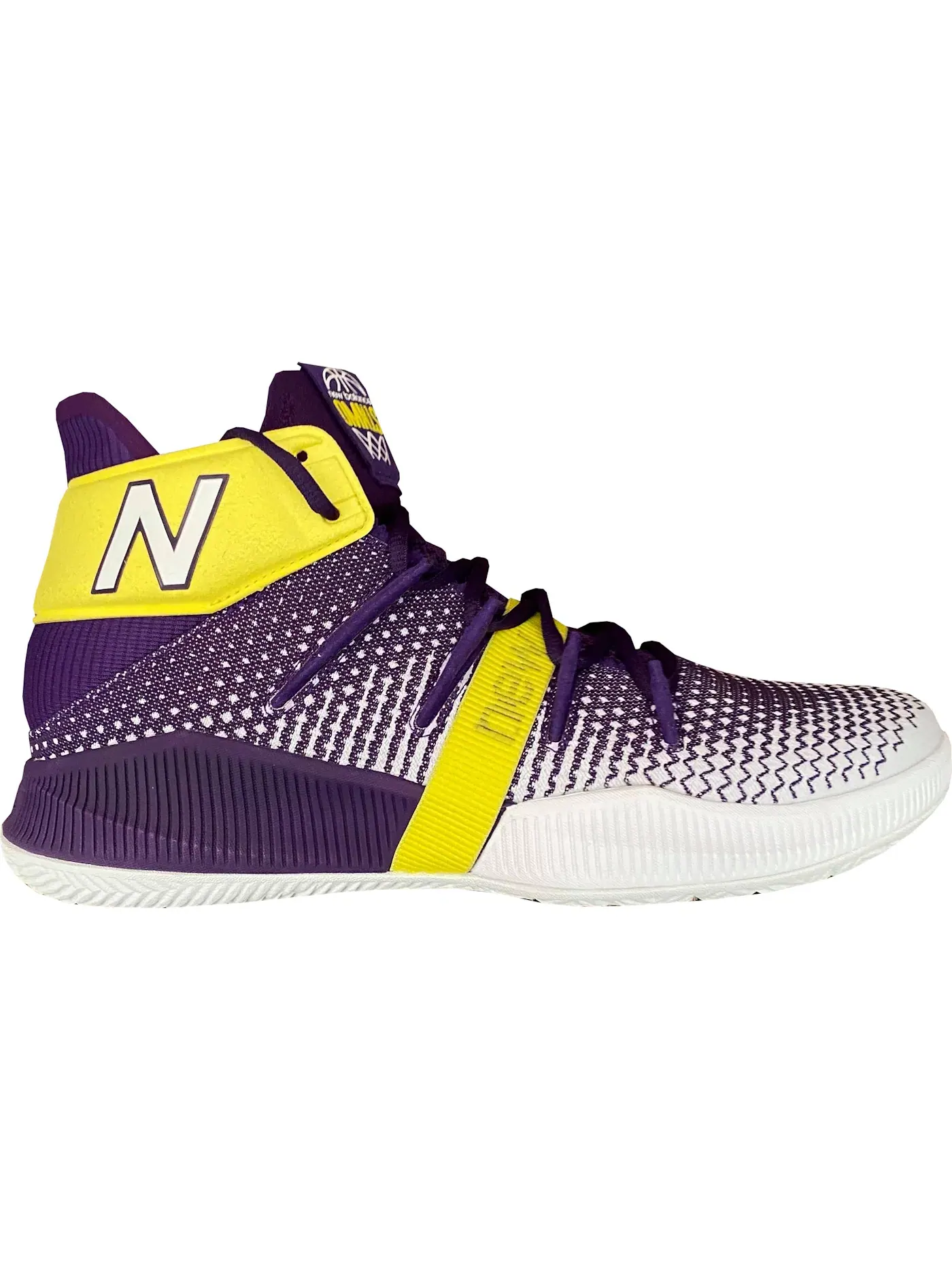 Мужские кроссовки для баскетбола New Balance OMN1S Lakers — изображение 1 из 1, фиолетовый/желтый-белый