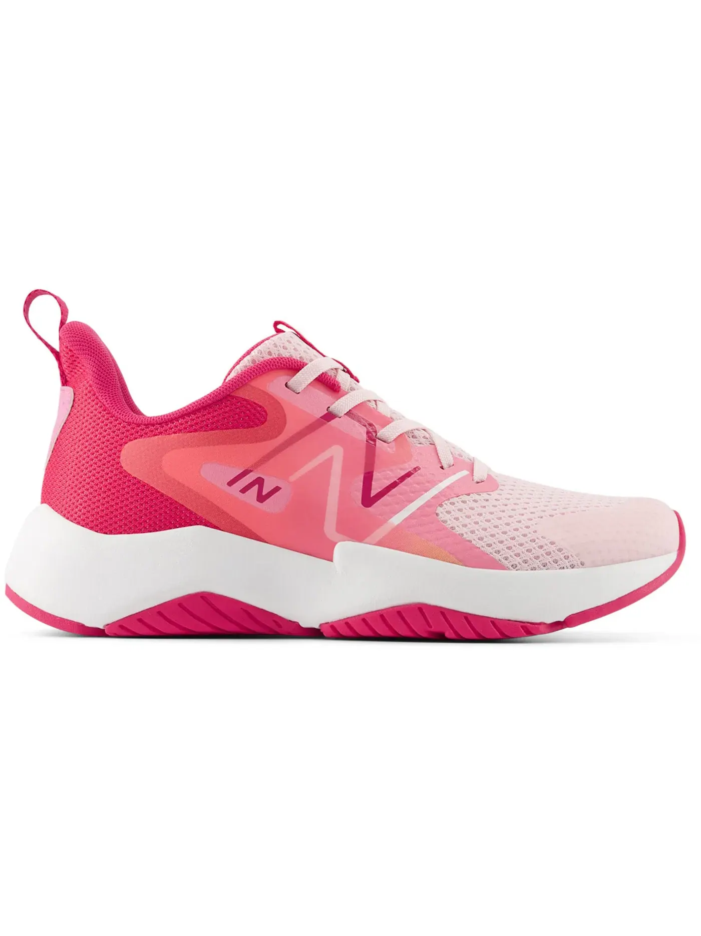 Детские кроссовки для бега New Balance Rave Run v2 Lace — изображение 1 из 1, розовый розовый розовый