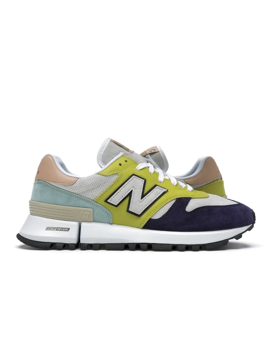 Мужские кроссовки Lifestyle с премиум-верхом New Balance RC_1300, Oatmeal/Marigold — изображение 1 из 4