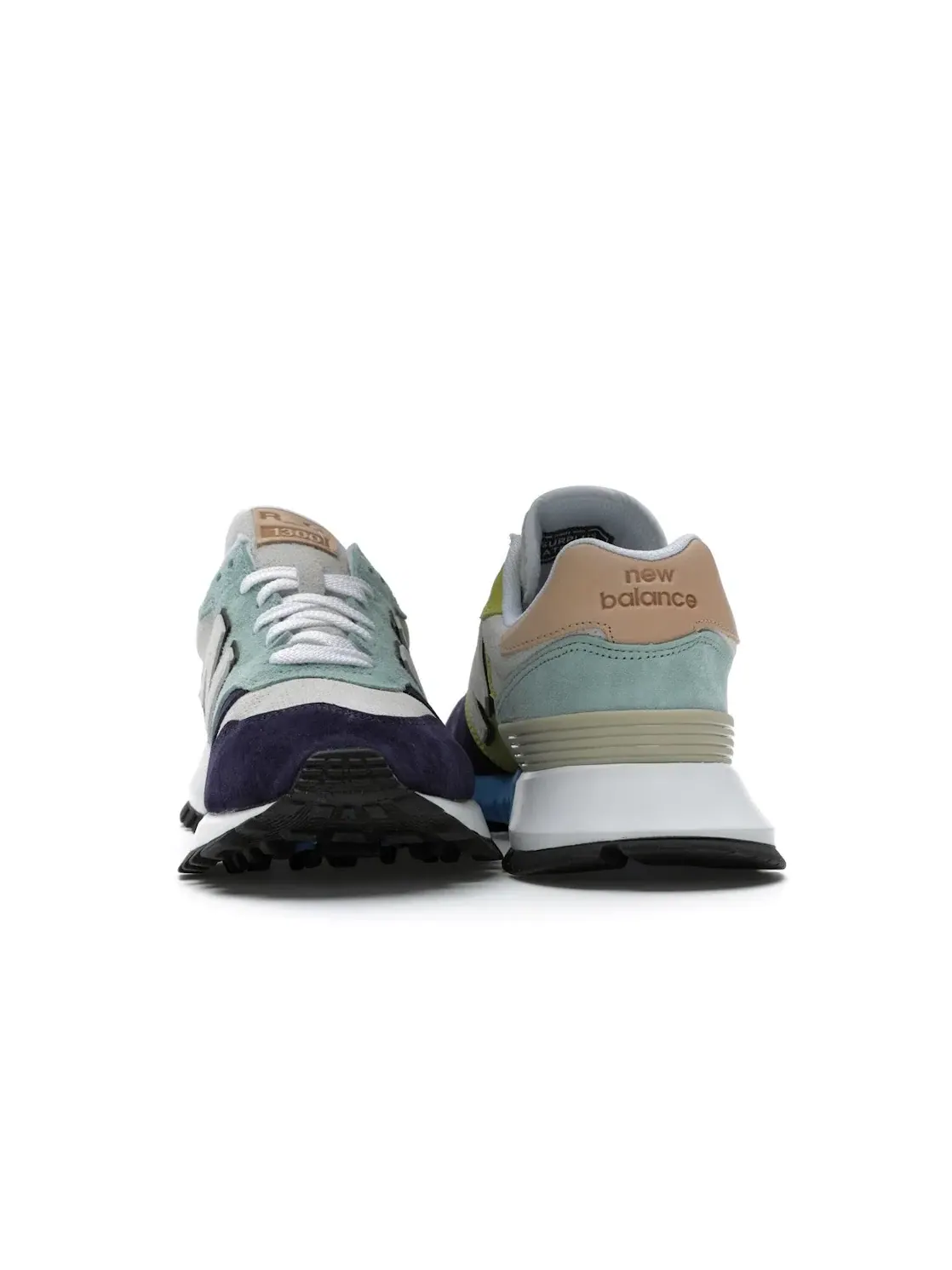 Мужские кроссовки Lifestyle с премиум-верхом New Balance RC_1300, Oatmeal/Marigold — изображение 4 из 4