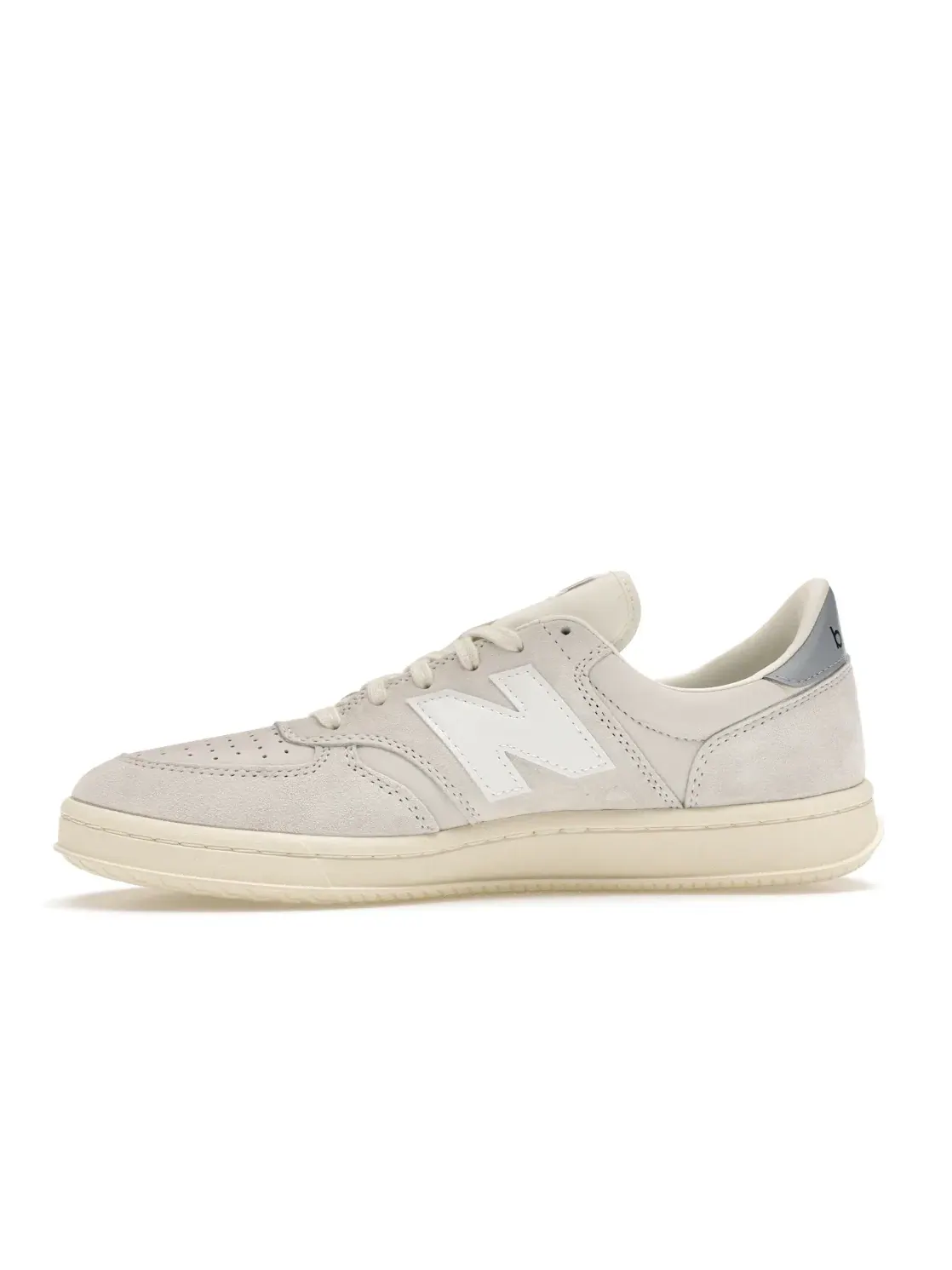 Мужские кроссовки с низким профилем New Balance T500 — изображение 2 из 3, белый/светлый серый