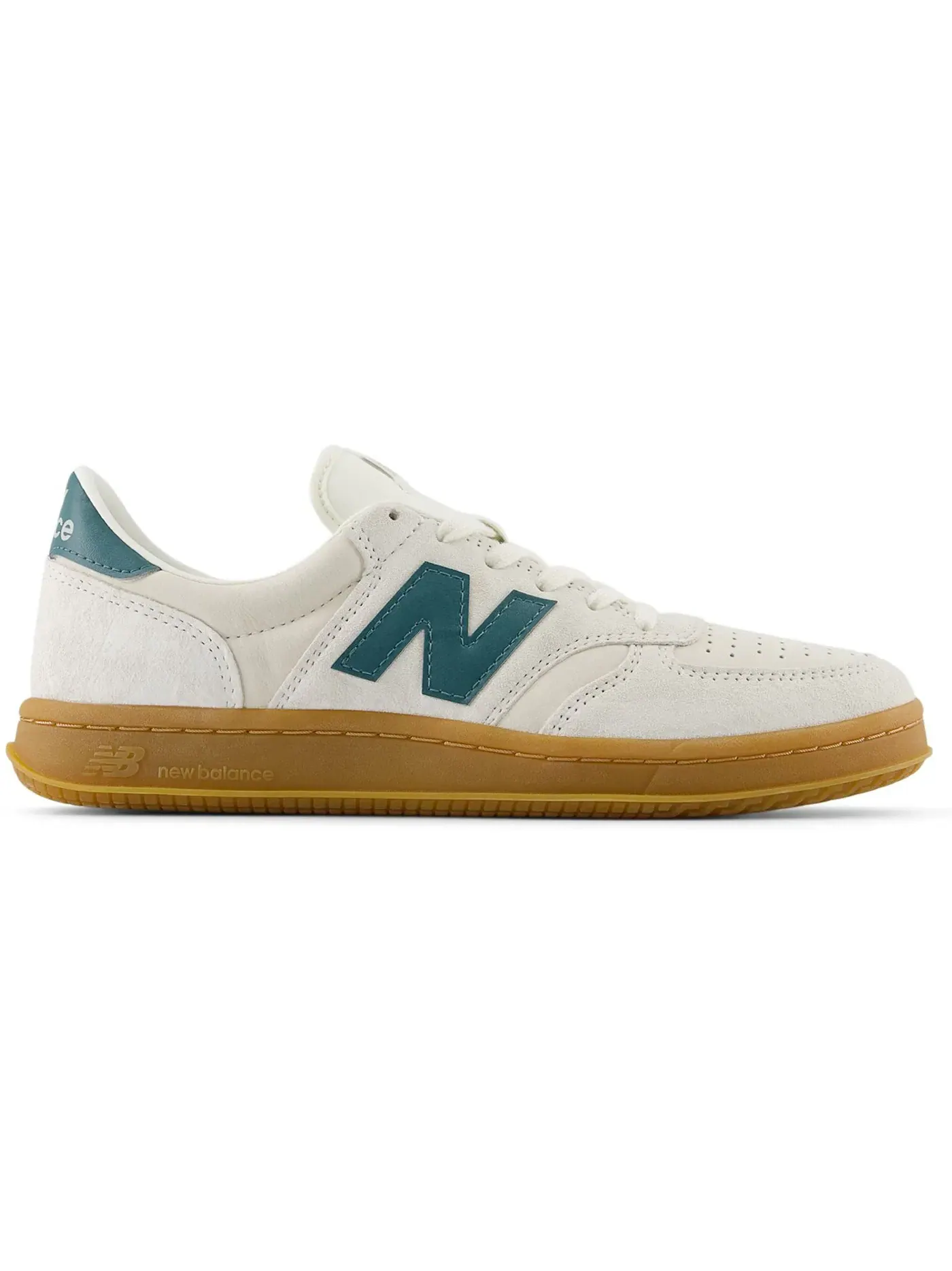 Мужские кроссовки Lifestyle New Balance T500, Sea Salt/New Spruce/Rain — изображение 1 из 1