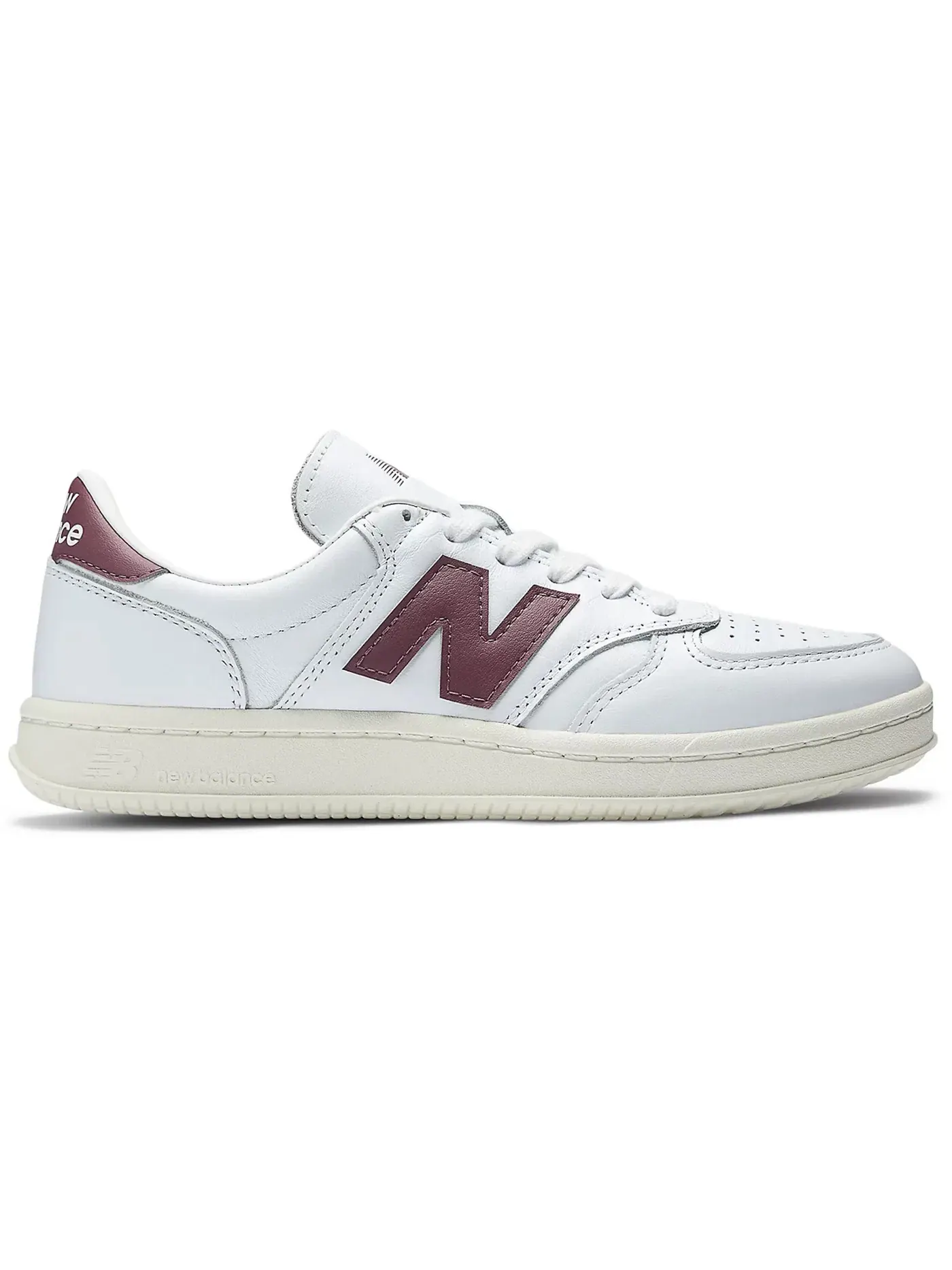 Мужские кроссовки Lifestyle New Balance T500 — изображение 1 из 1, белый/бордовый